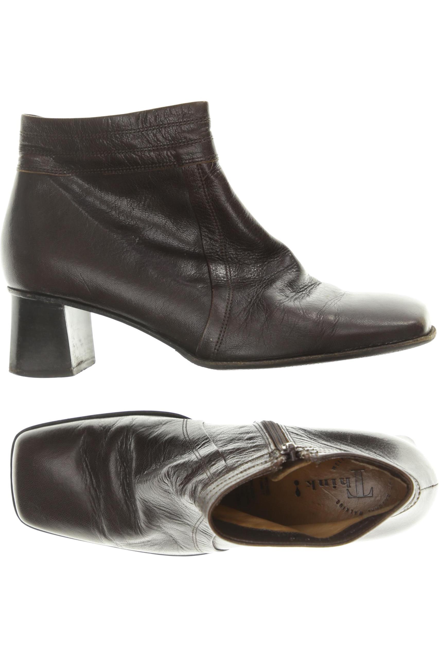 

Think! Damen Stiefelette, braun, Gr. 38.5