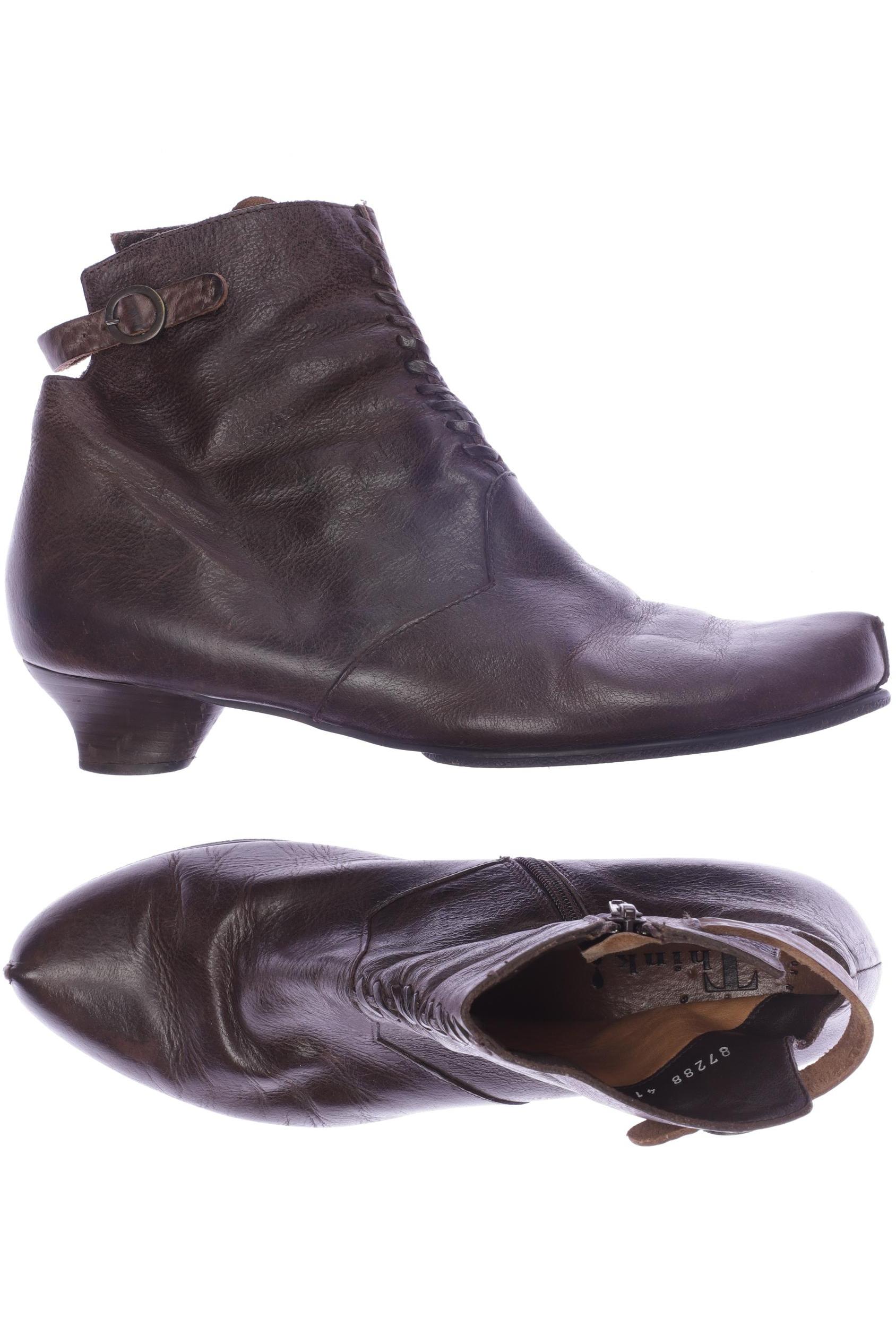 

Think! Damen Stiefelette, braun, Gr. 43