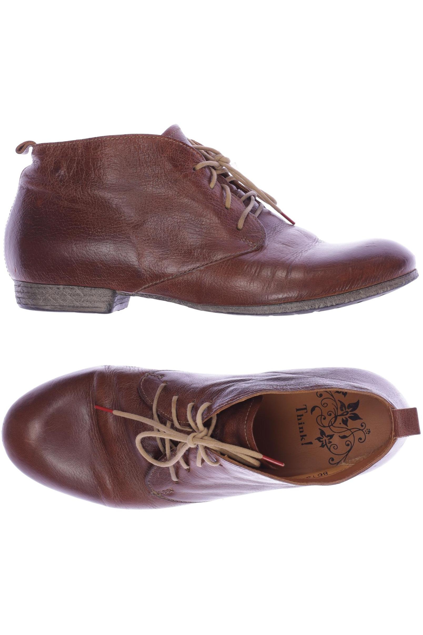 

Think! Damen Stiefelette, braun, Gr. 38