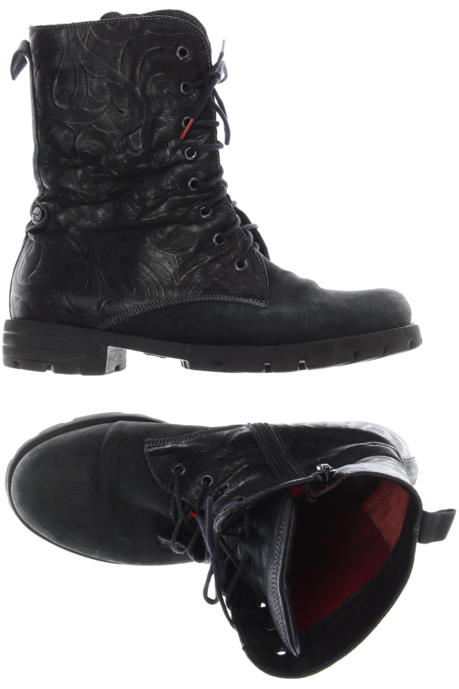 

Think! Damen Stiefelette, schwarz, Gr. 41