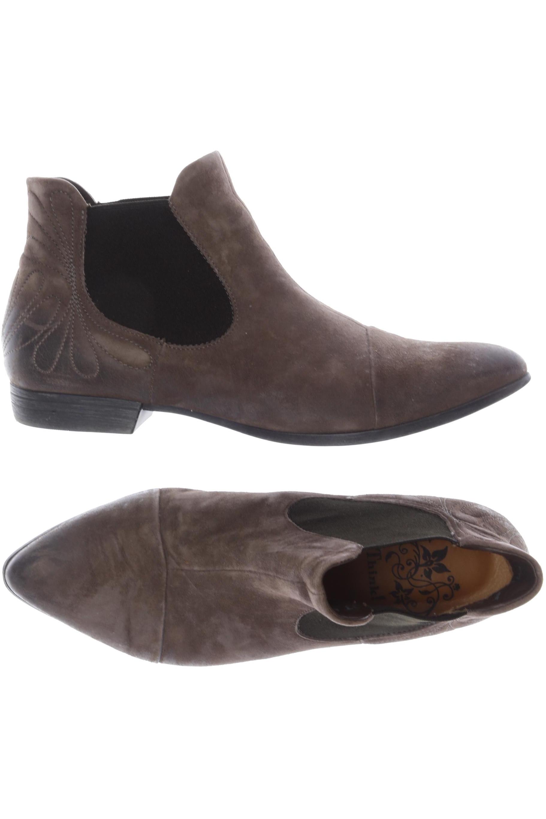 

Think! Damen Stiefelette, braun, Gr. 42