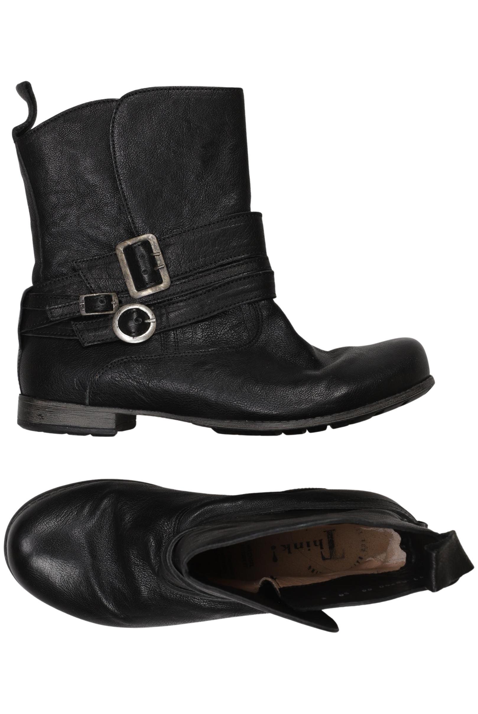 

Think! Damen Stiefelette, schwarz, Gr. 39