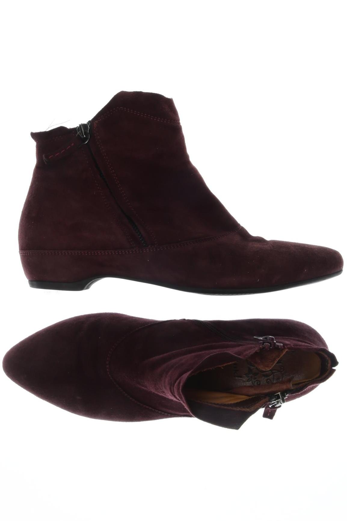 

Think! Damen Stiefelette, bordeaux, Gr. 38.5