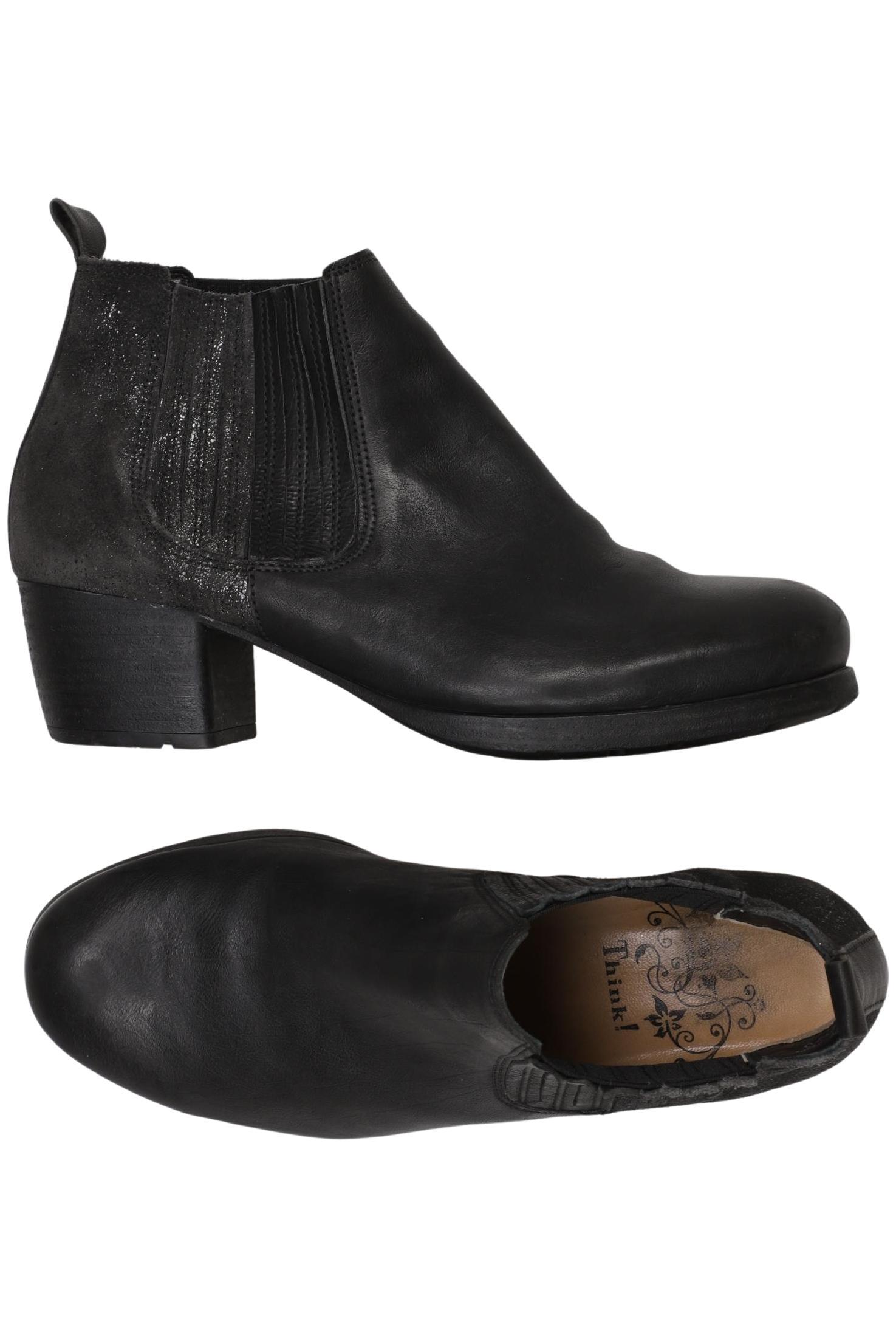 

Think! Damen Stiefelette, schwarz, Gr. 38