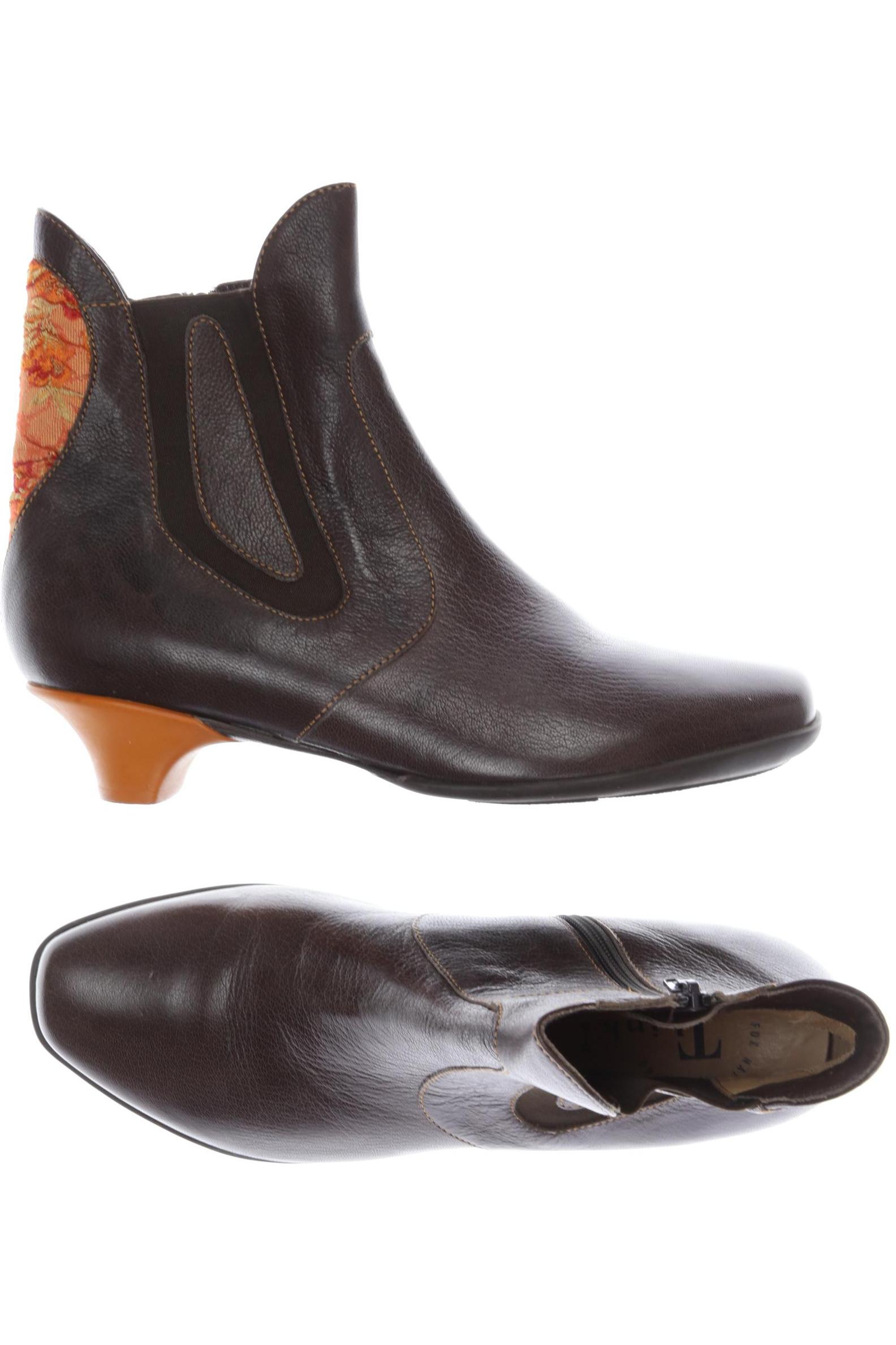 

Think! Damen Stiefelette, braun, Gr. 38.5