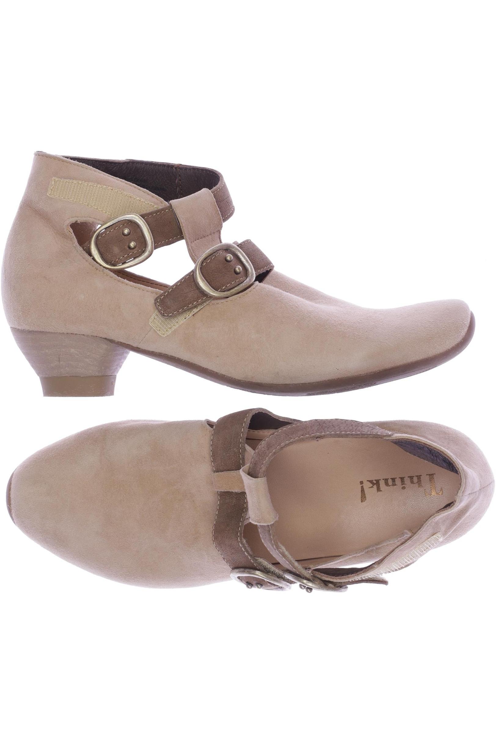 Thumbnail - Think! Damen Stiefelette, beige, Gr. 39