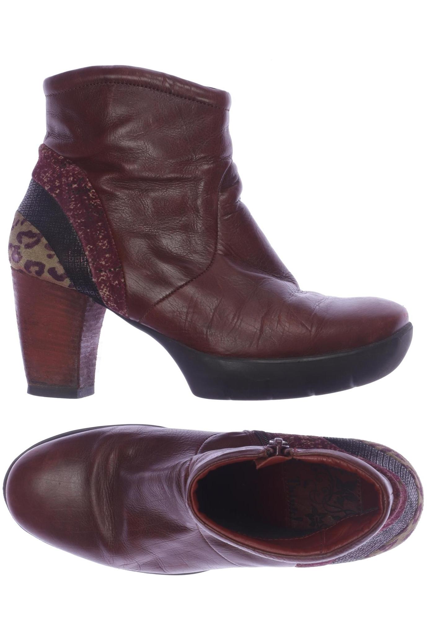 

Think! Damen Stiefelette, bordeaux, Gr. 37