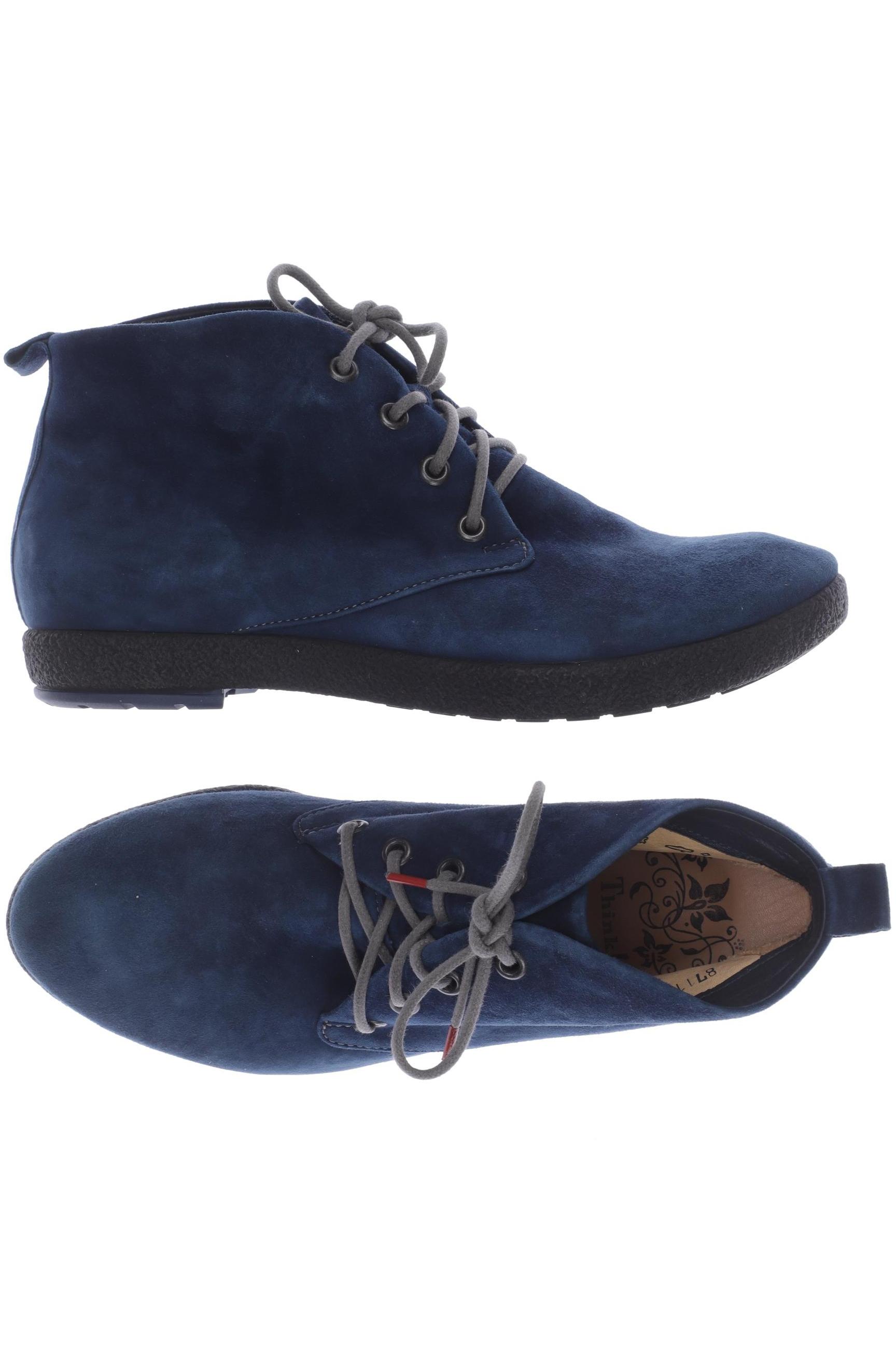 

Think! Damen Stiefelette, blau, Gr. 37.5
