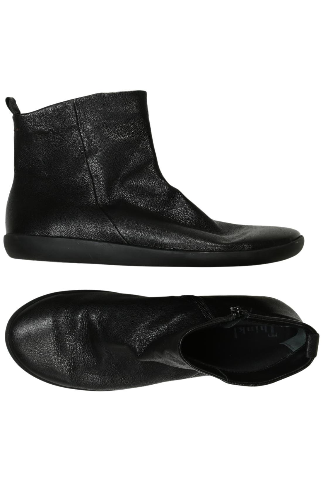 

Think! Damen Stiefelette, schwarz, Gr. 43