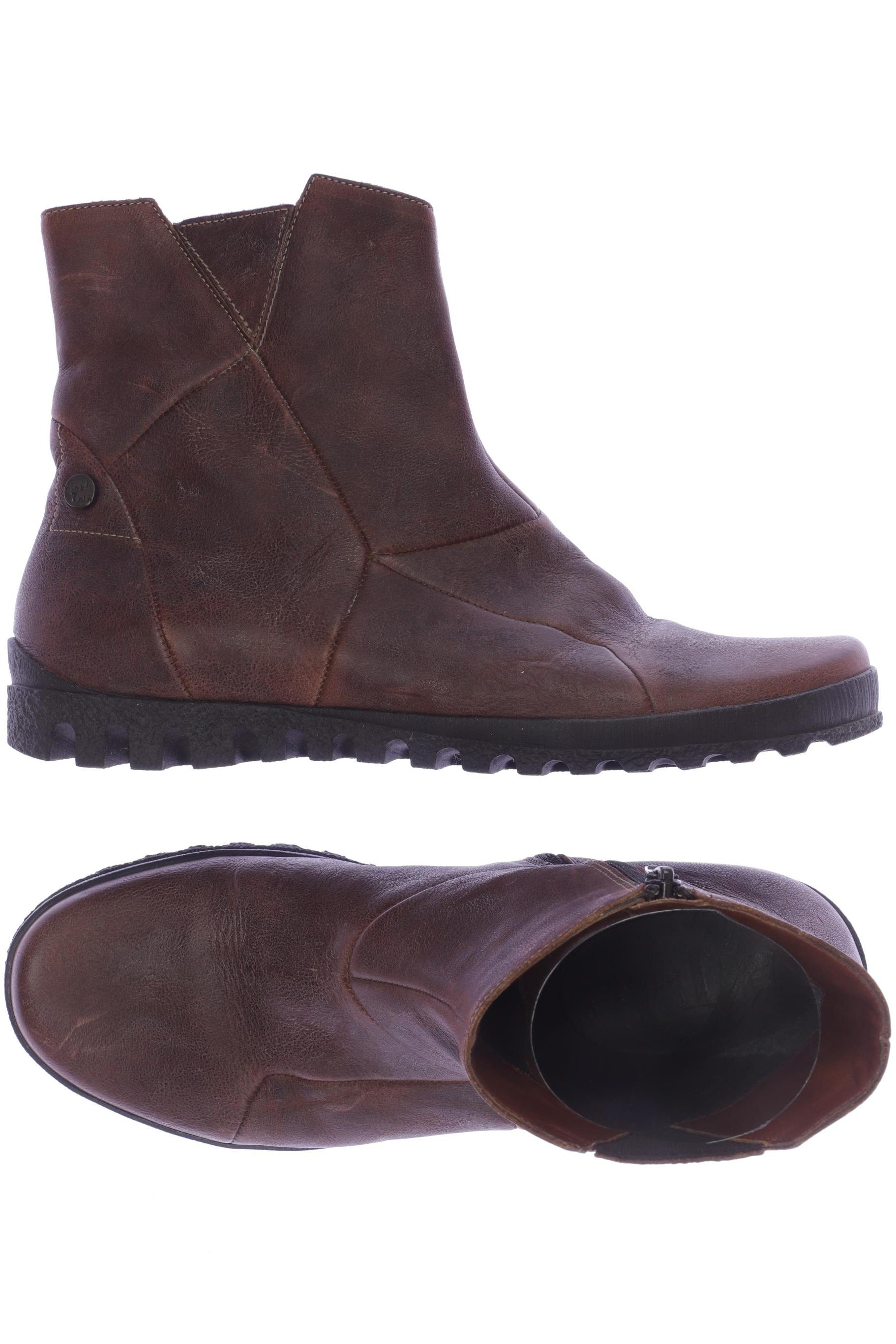 

Think! Damen Stiefelette, bordeaux, Gr. 44