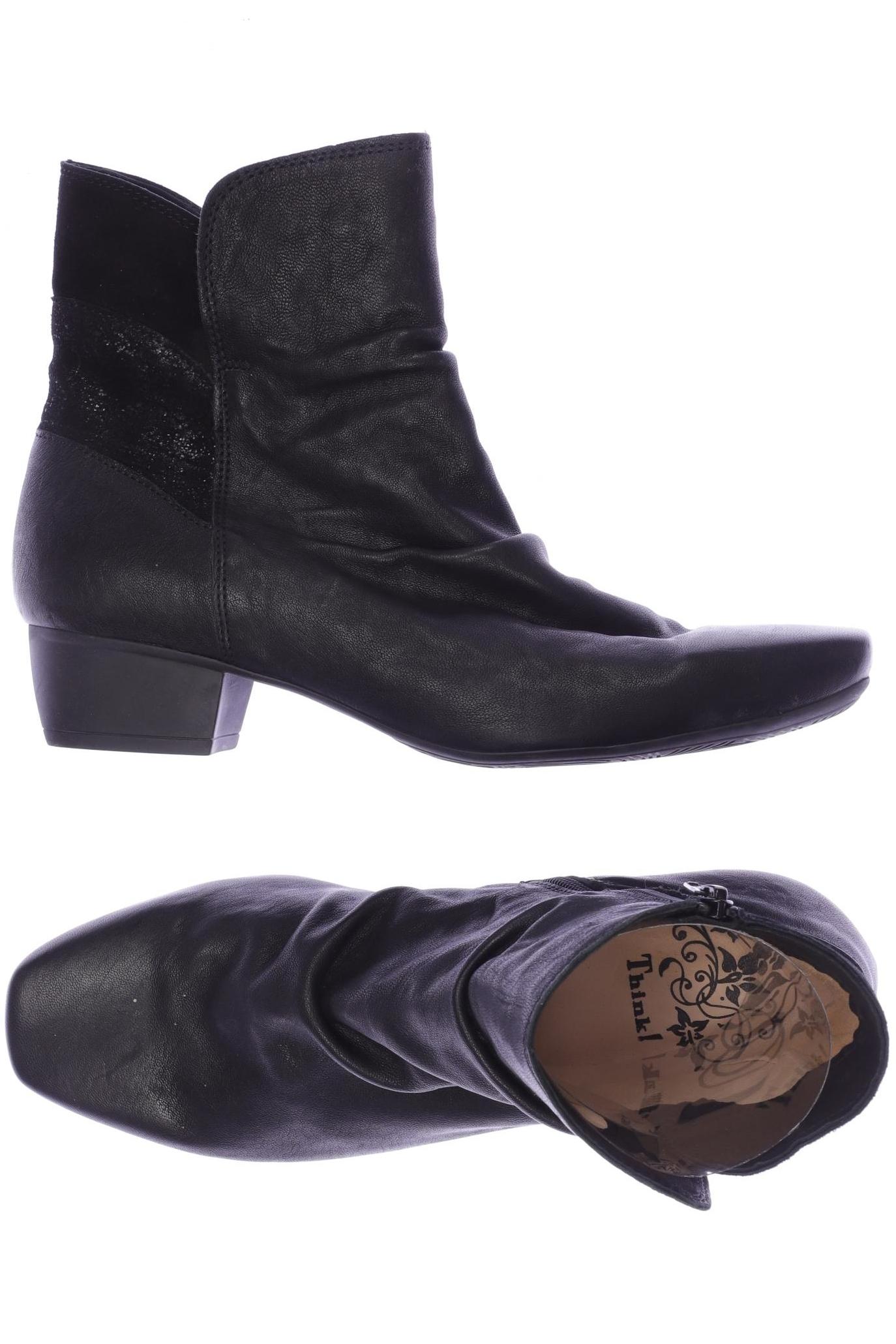 

Think! Damen Stiefelette, schwarz, Gr. 39