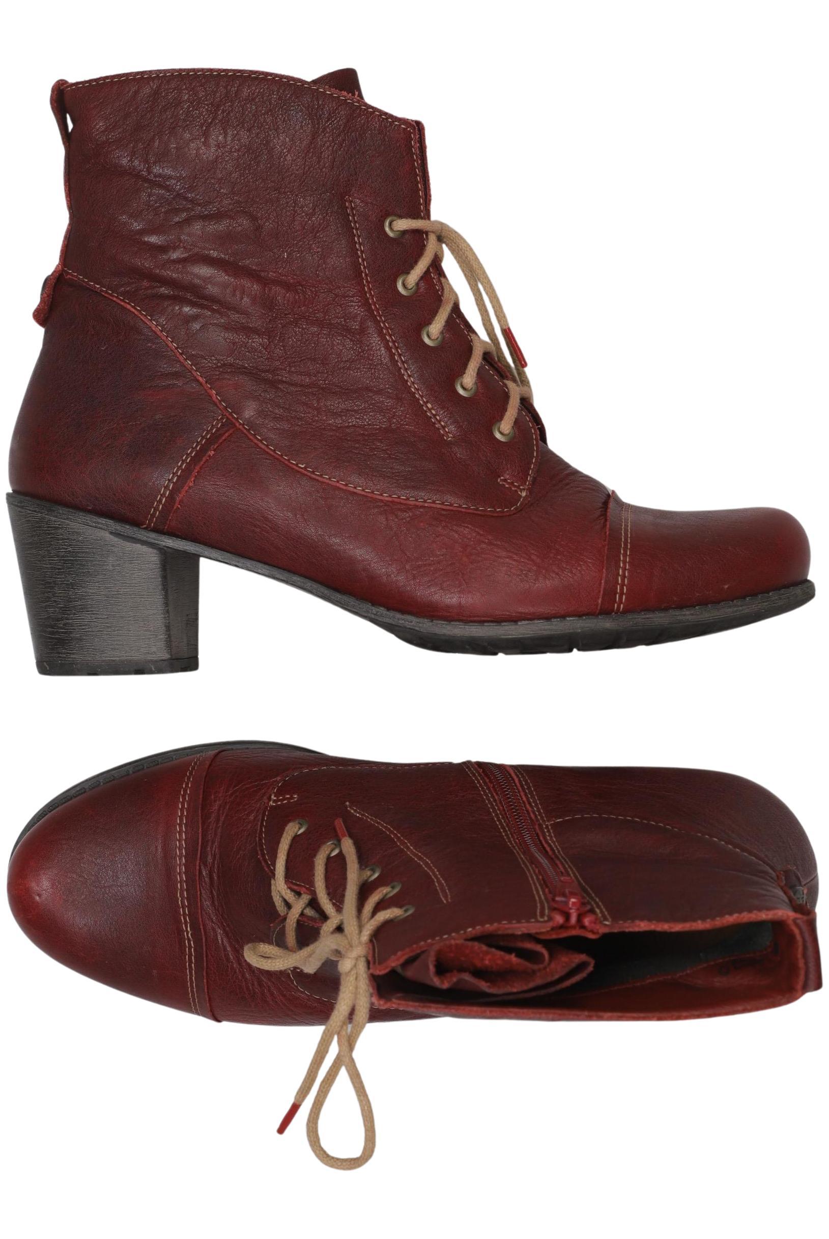 

Think! Damen Stiefelette, rot, Gr. 40