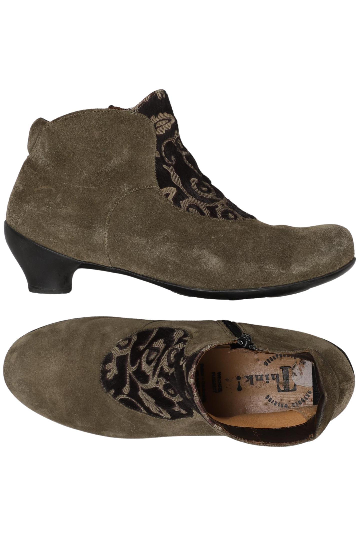 

Think! Damen Stiefelette, grün, Gr. 40