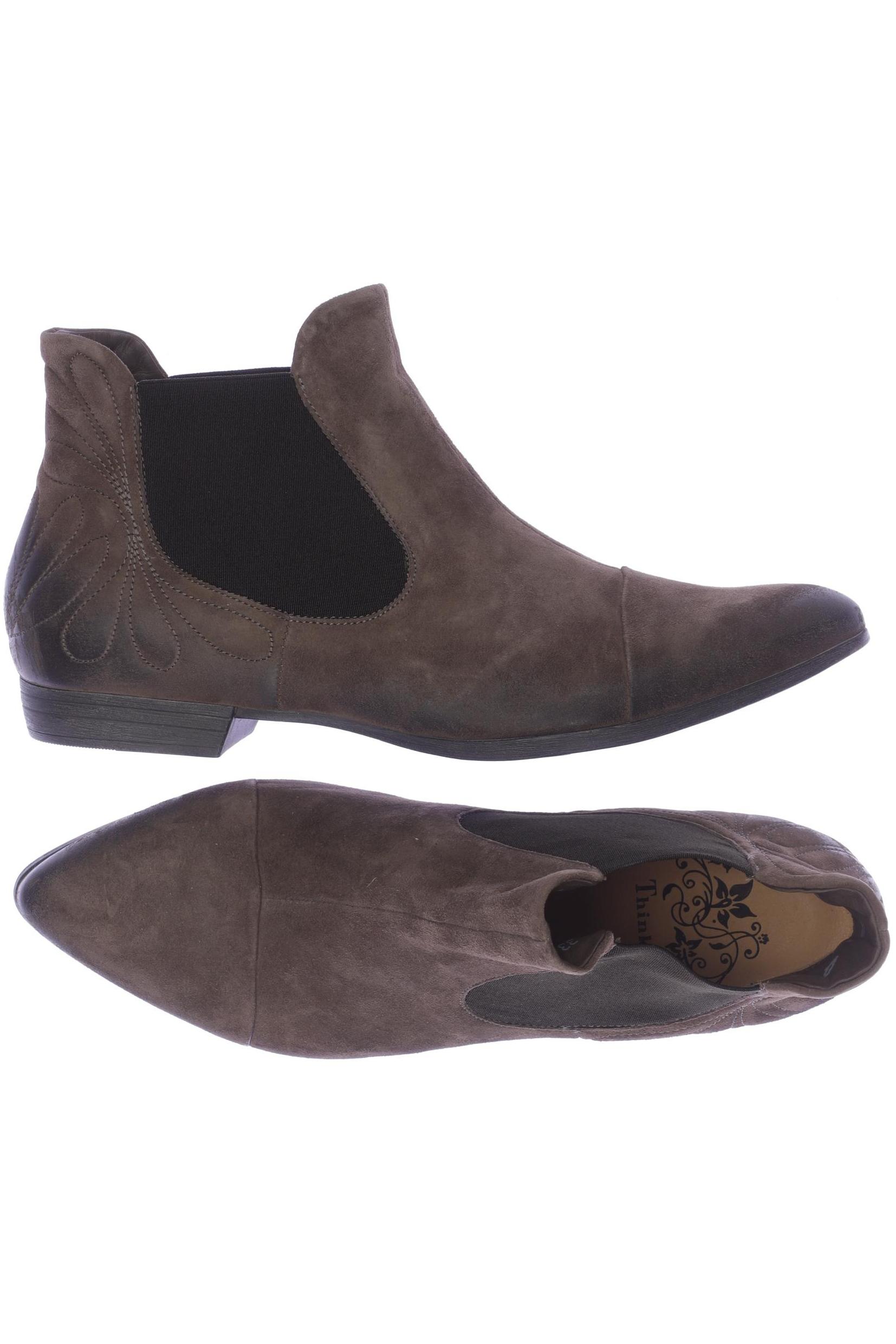 

Think! Damen Stiefelette, braun, Gr. 42