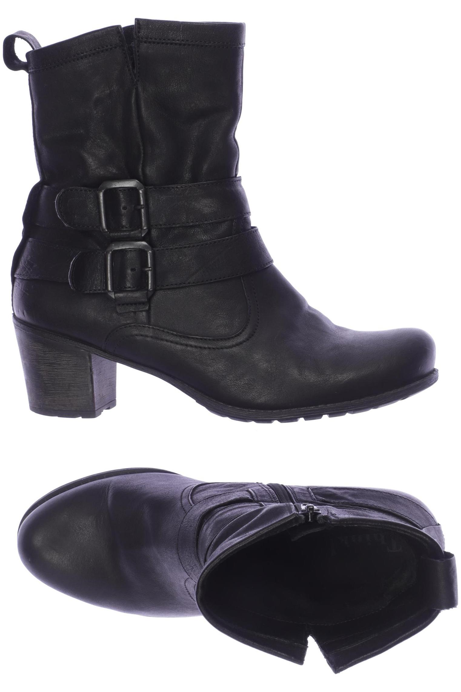 

Think! Damen Stiefelette, schwarz, Gr. 38.5
