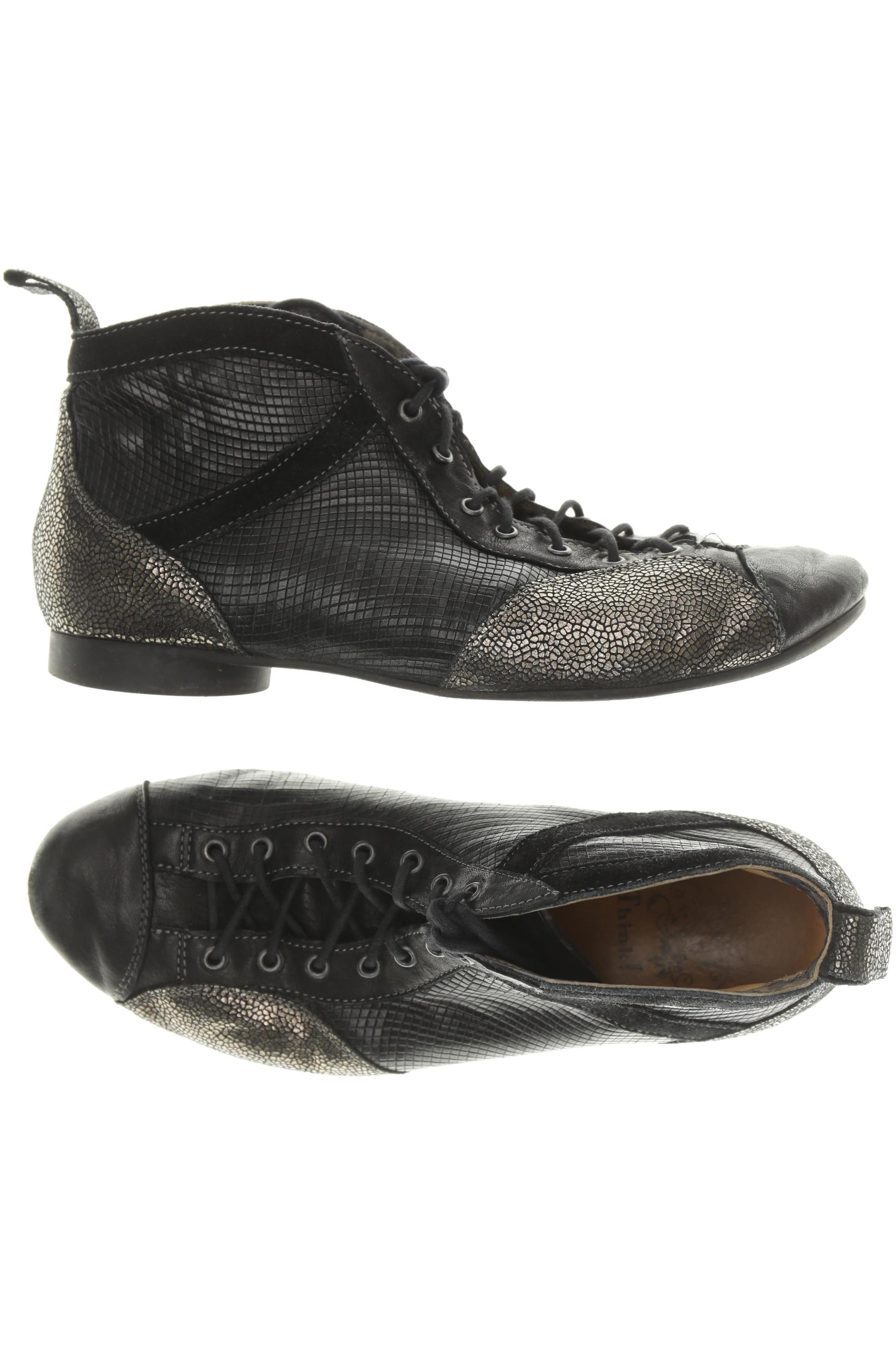 

Think! Damen Stiefelette, schwarz, Gr. 38