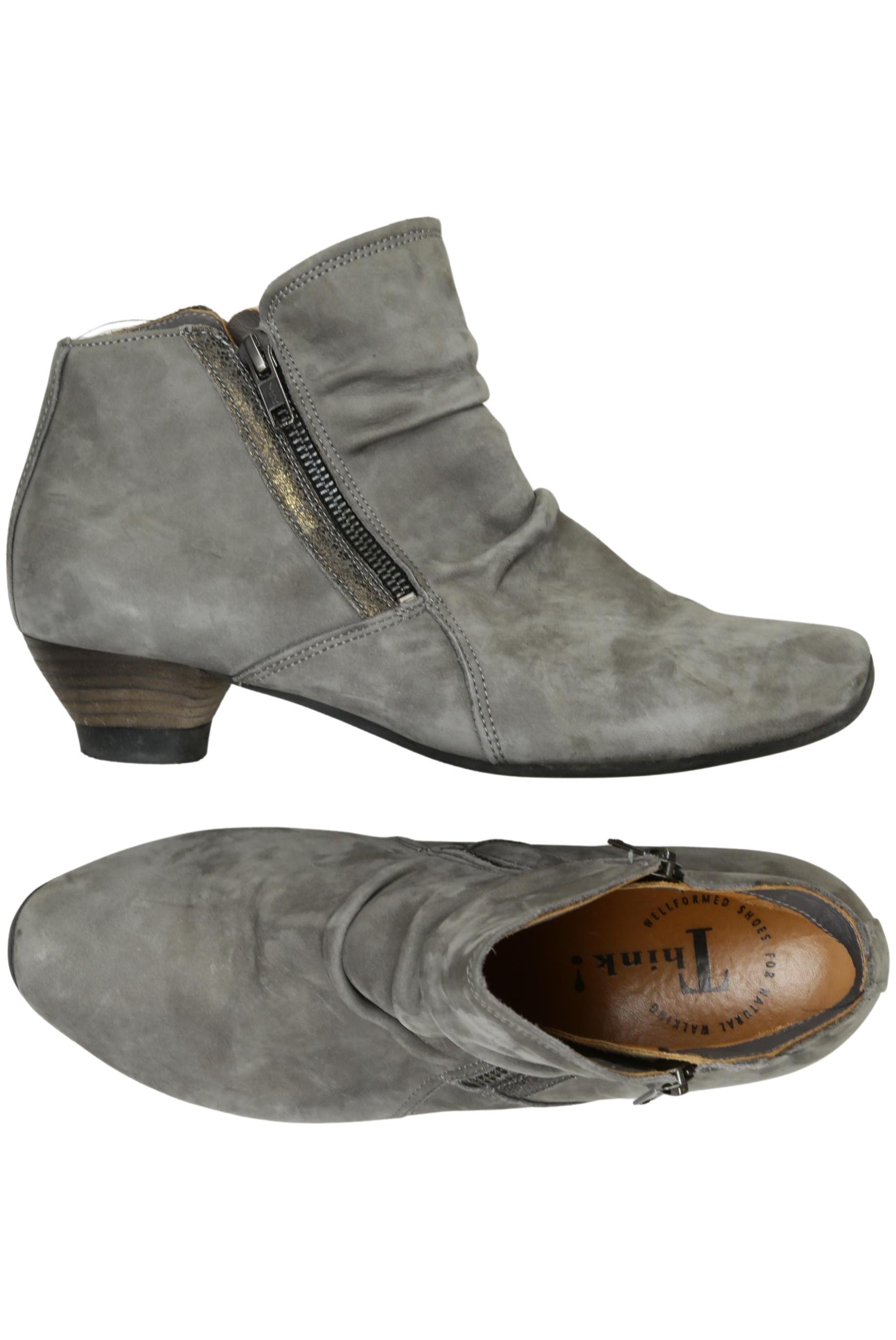 

Think! Damen Stiefelette, grau, Gr. 39