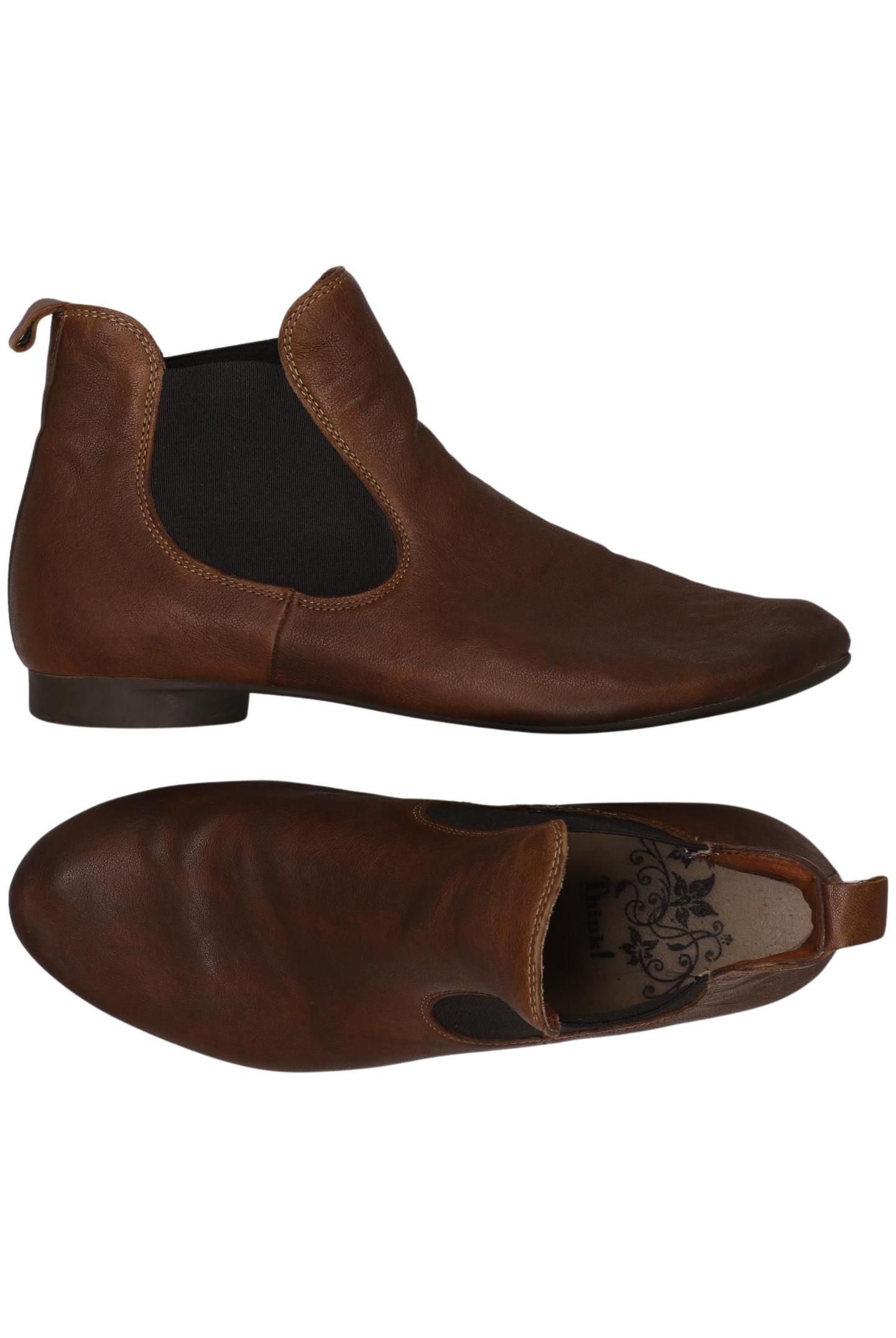 

Think! Damen Stiefelette, braun, Gr. 38.5