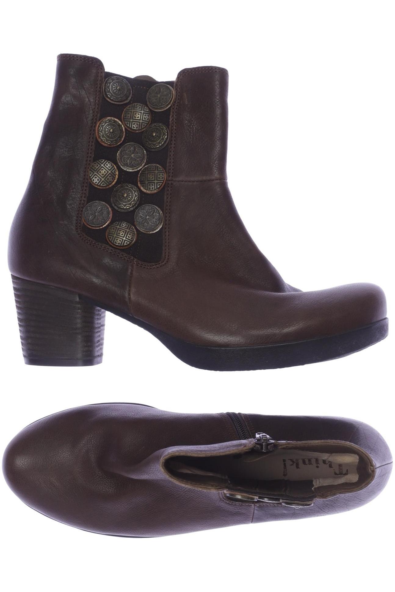 

Think! Damen Stiefelette, braun, Gr. 39
