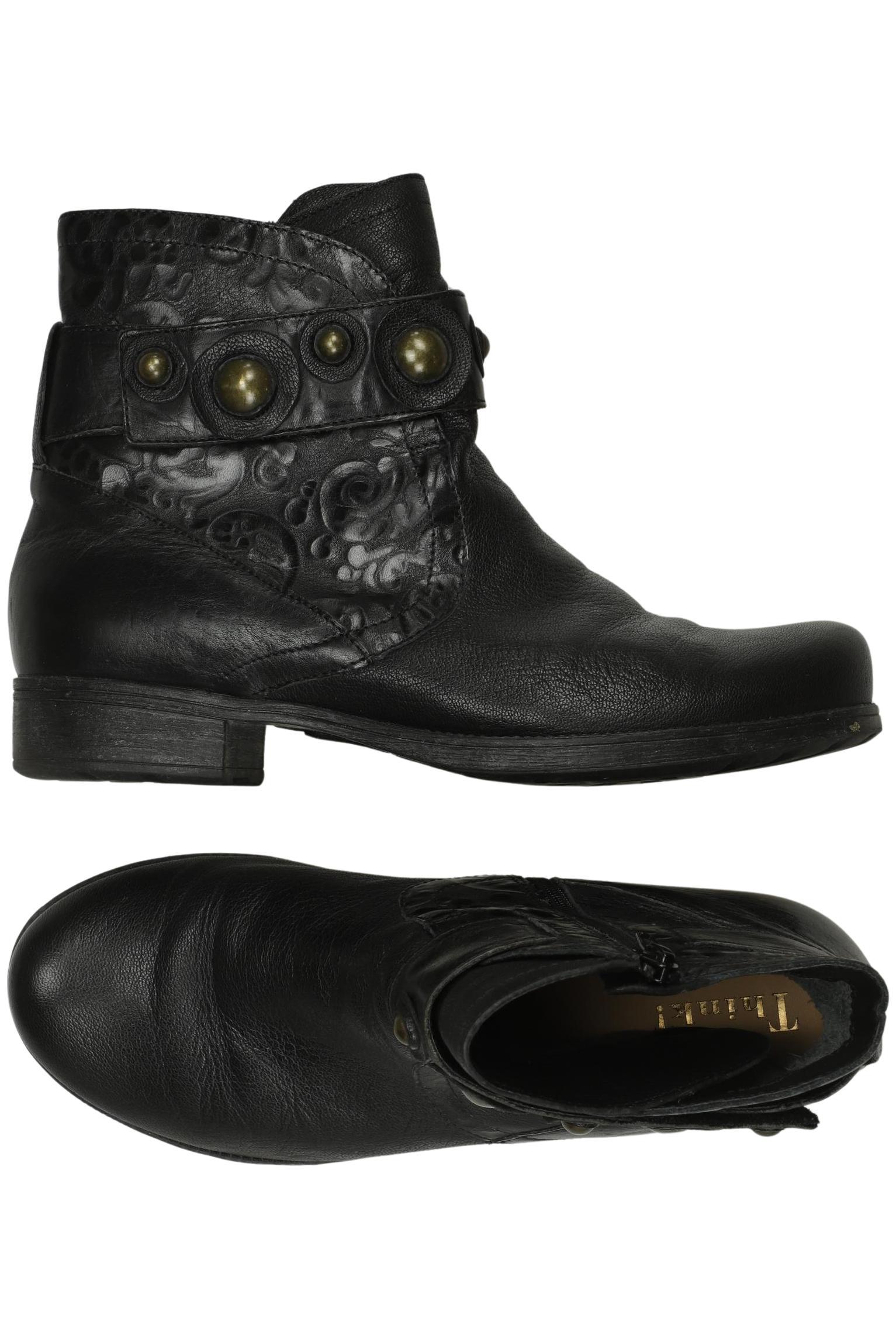 

Think! Damen Stiefelette, schwarz, Gr. 39.5