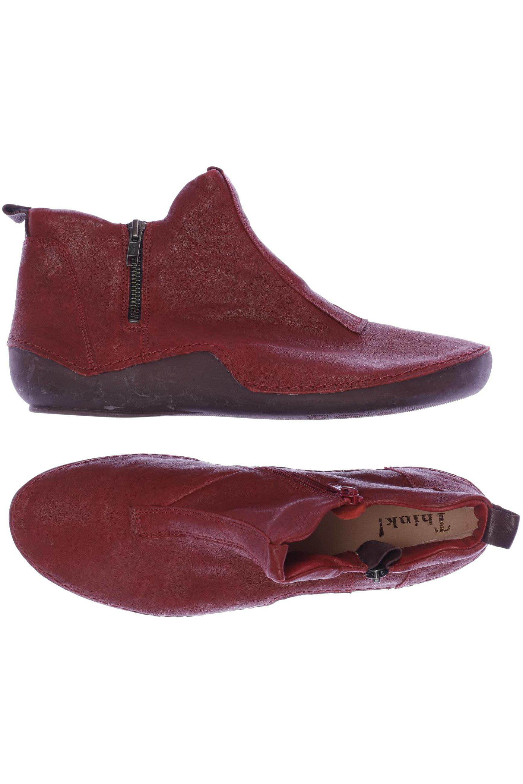 

Think! Damen Stiefelette, rot, Gr. 43