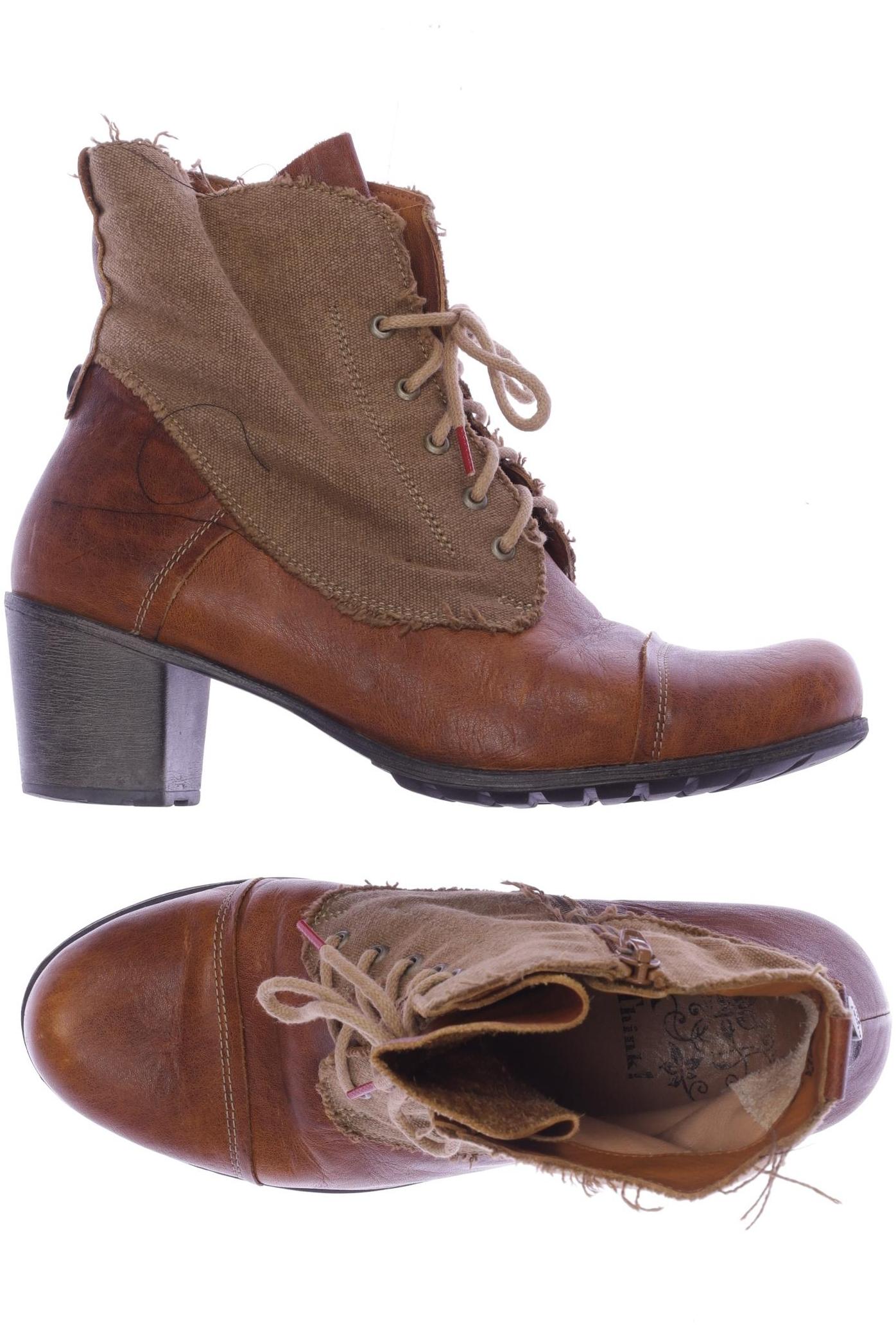 

Think! Damen Stiefelette, braun, Gr. 37