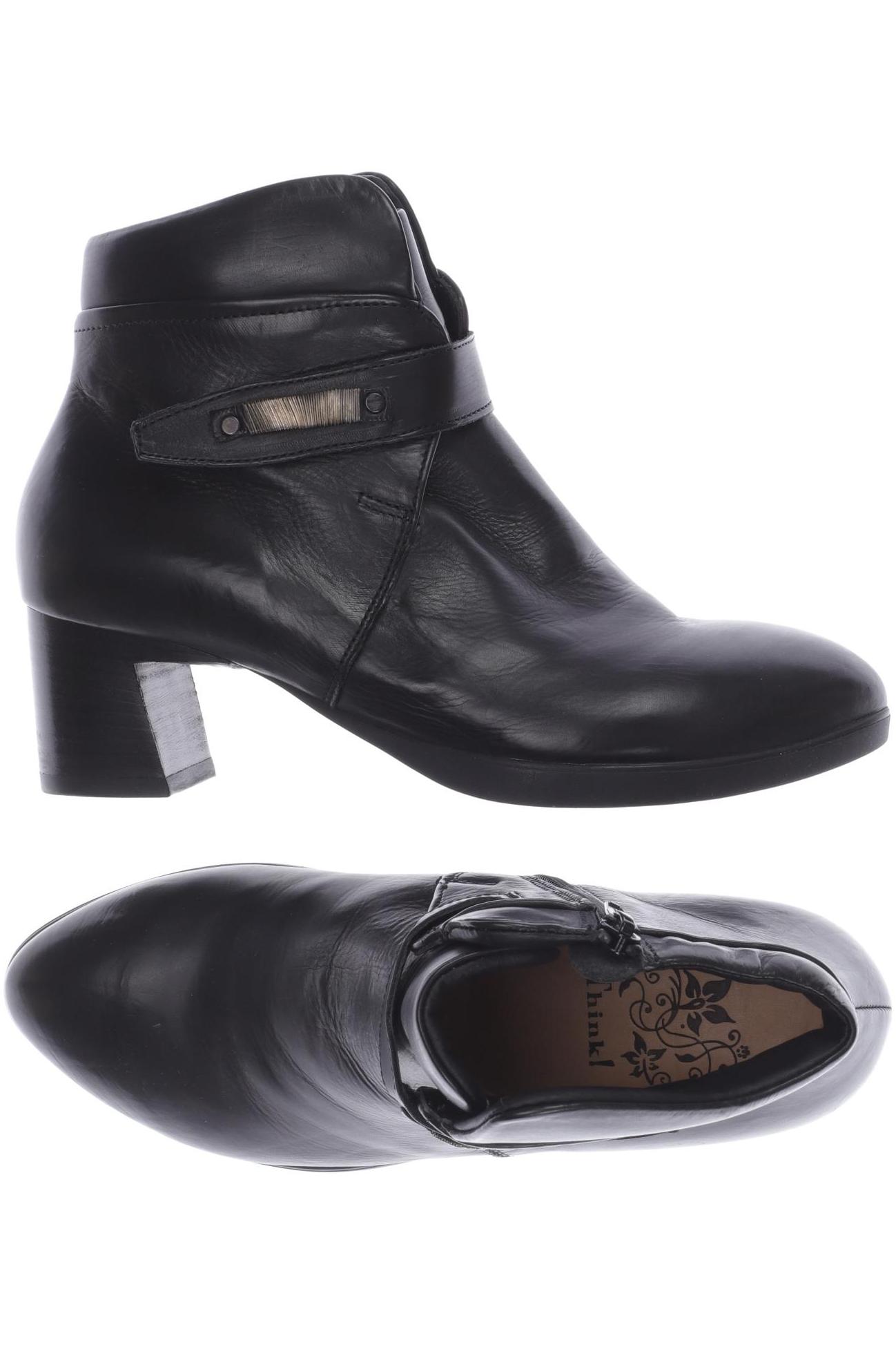 

Think! Damen Stiefelette, schwarz, Gr. 36.5