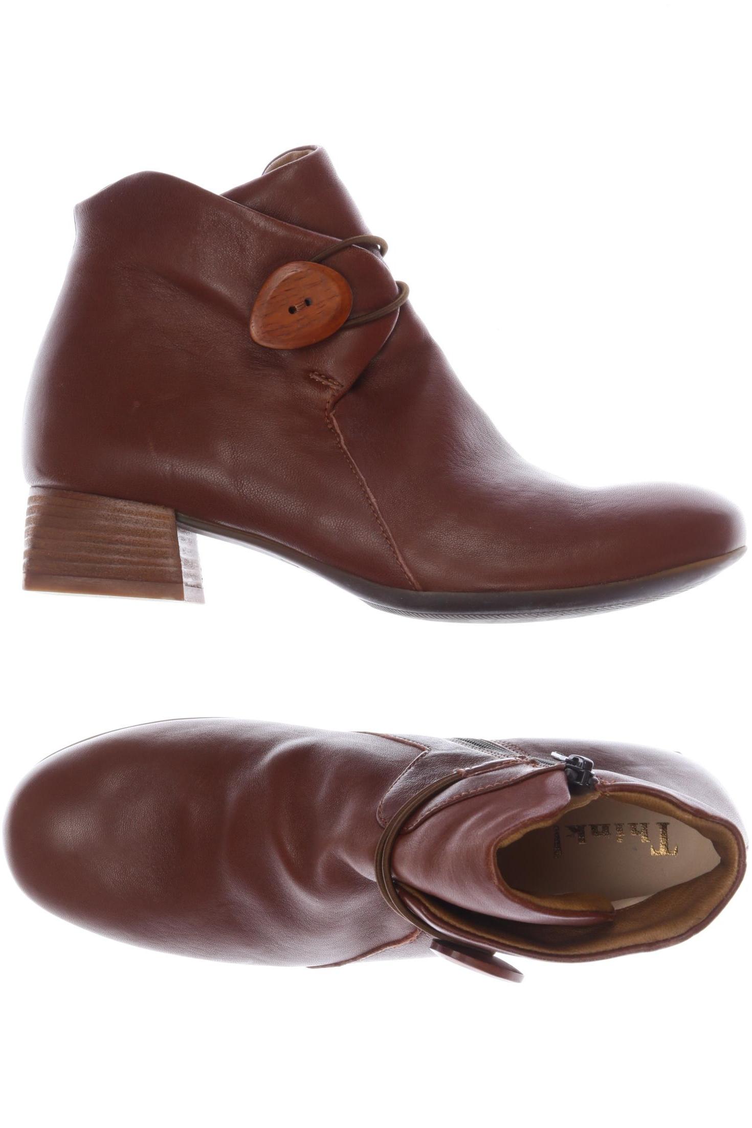 

Think! Damen Stiefelette, braun, Gr. 39