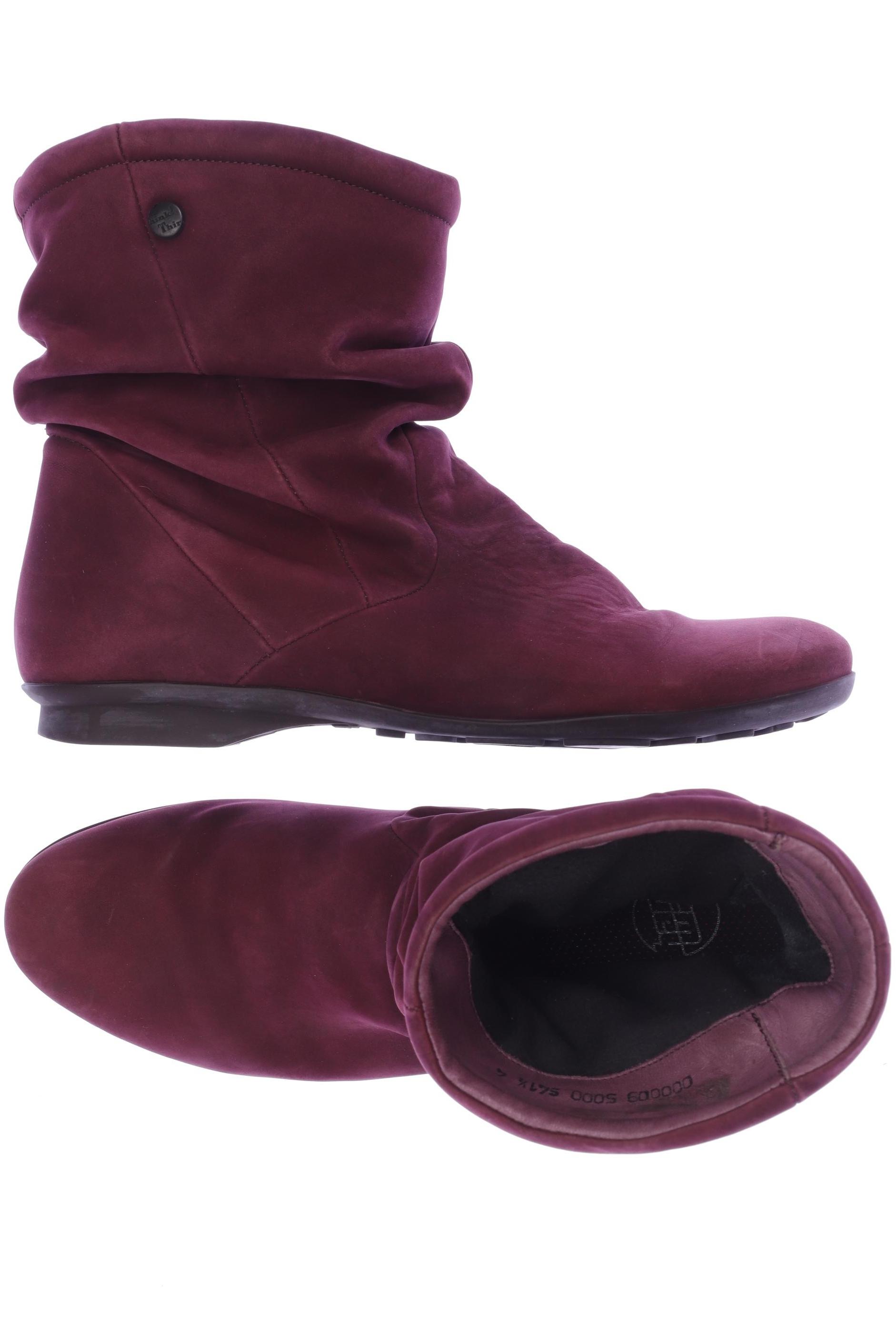 

Think! Damen Stiefelette, bordeaux, Gr. 41.5