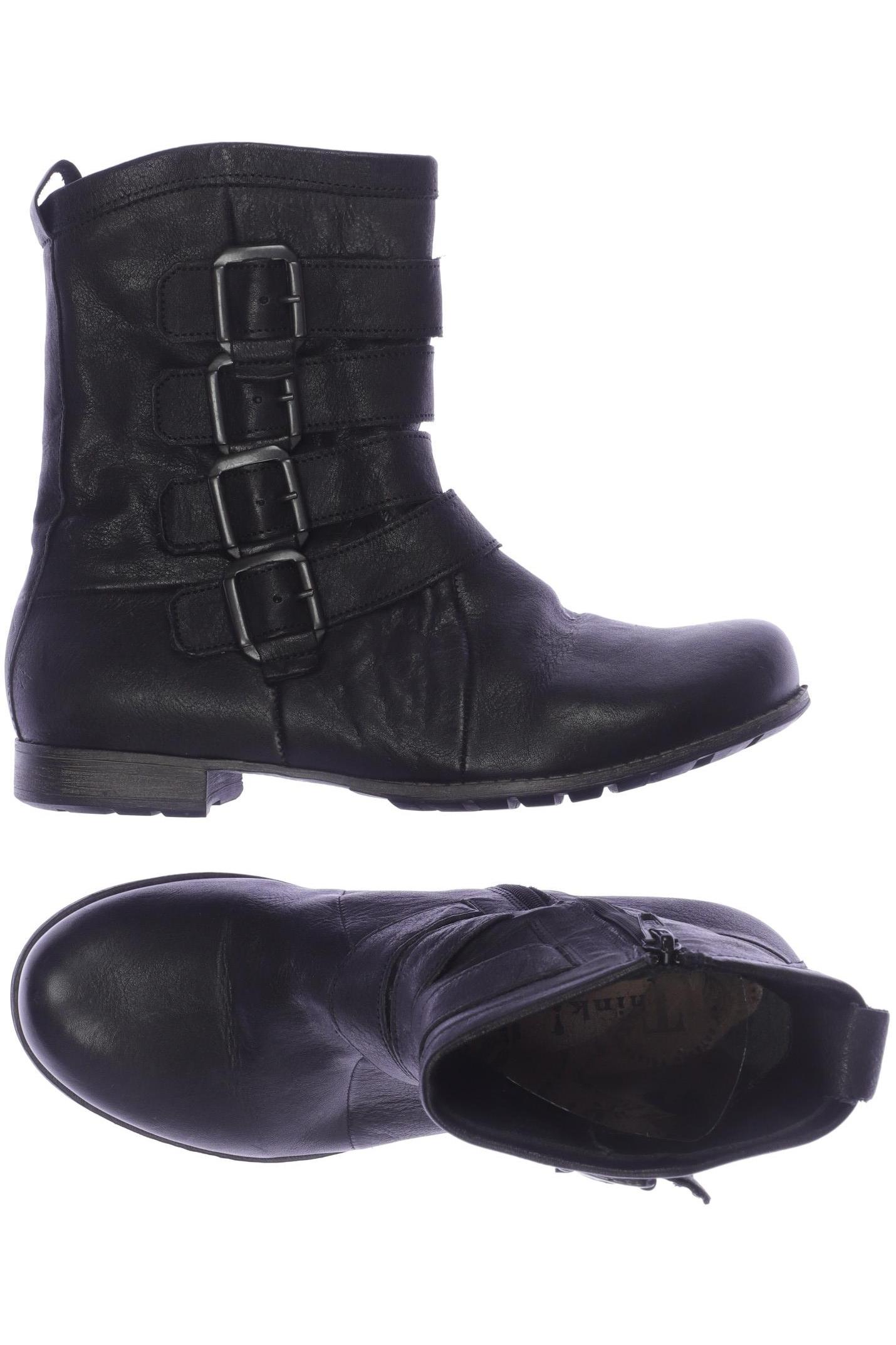 

Think! Damen Stiefelette, schwarz, Gr. 38