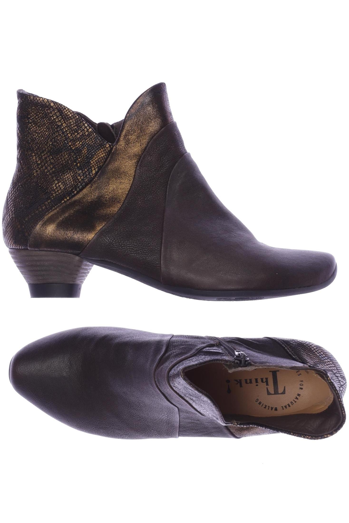 

Think! Damen Stiefelette, braun, Gr. 42