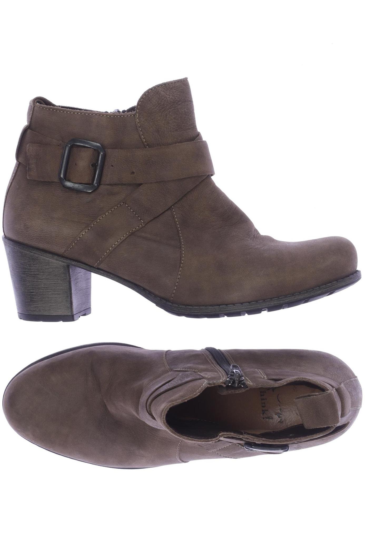 

Think! Damen Stiefelette, braun, Gr. 38