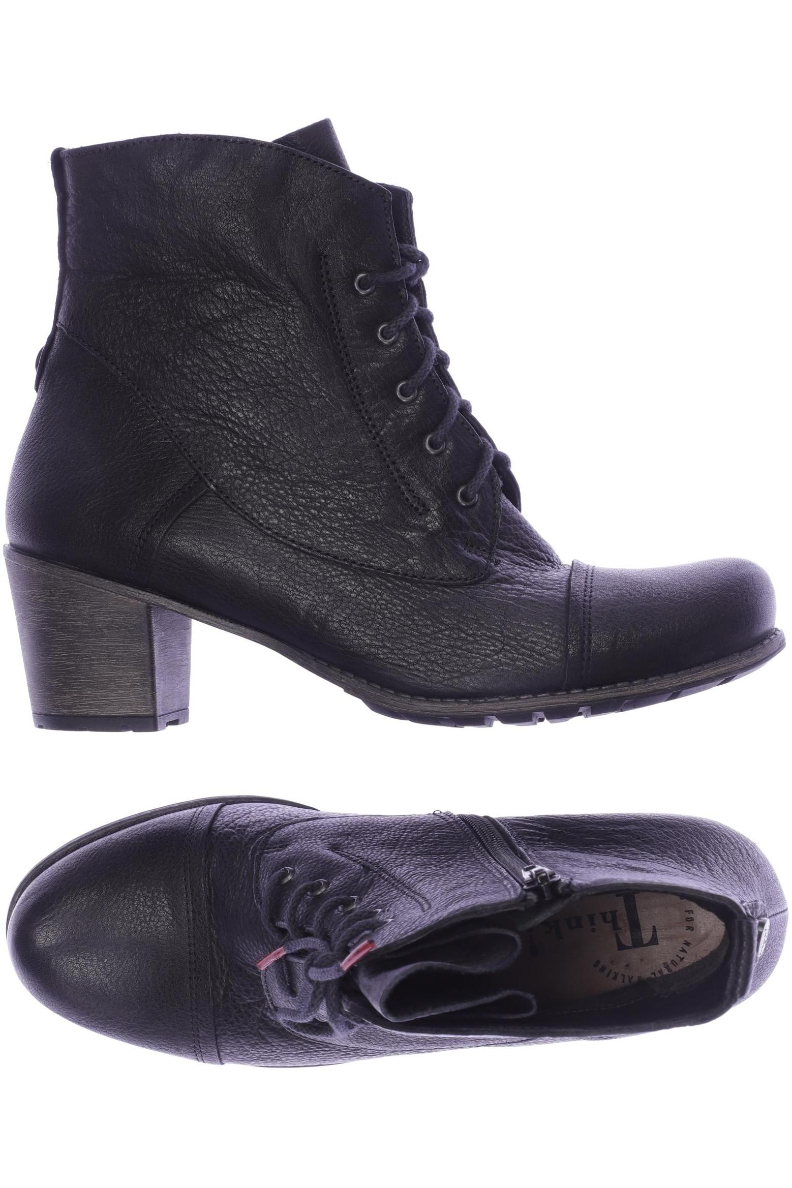 

Think! Damen Stiefelette, schwarz, Gr. 38.5