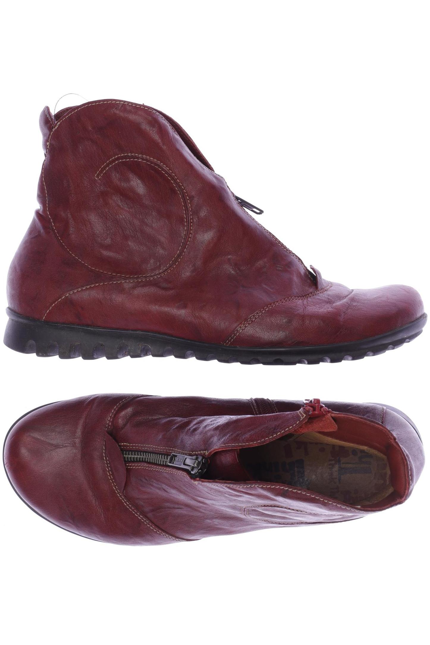 

Think! Damen Stiefelette, bordeaux, Gr. 38