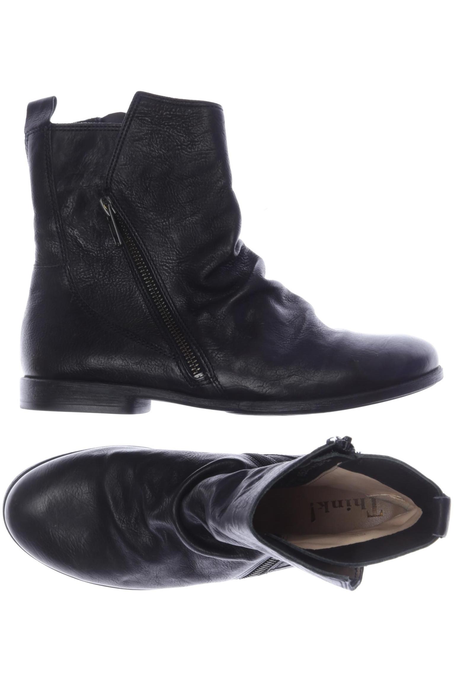 

Think! Damen Stiefelette, schwarz, Gr. 37