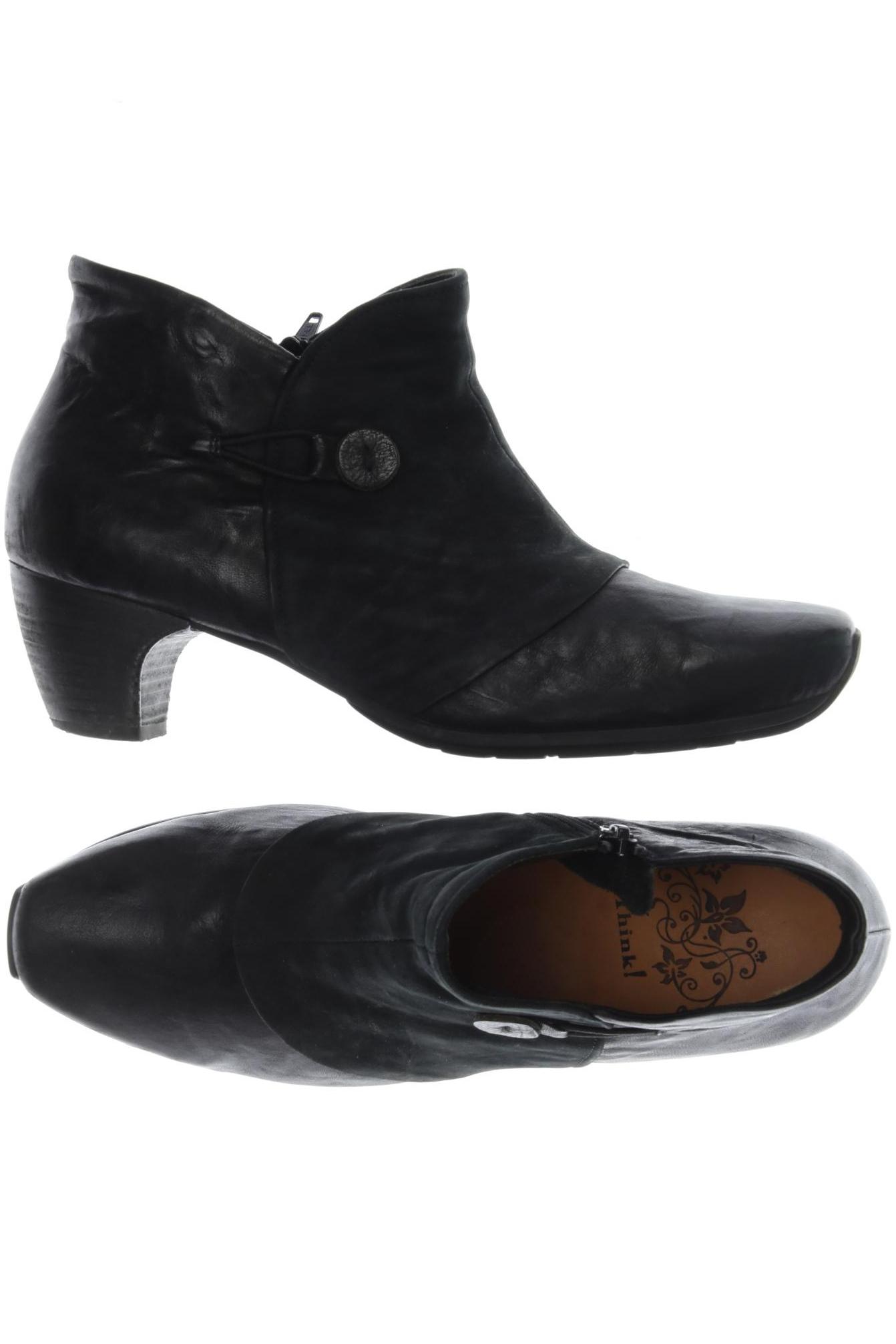

Think! Damen Stiefelette, schwarz, Gr. 41