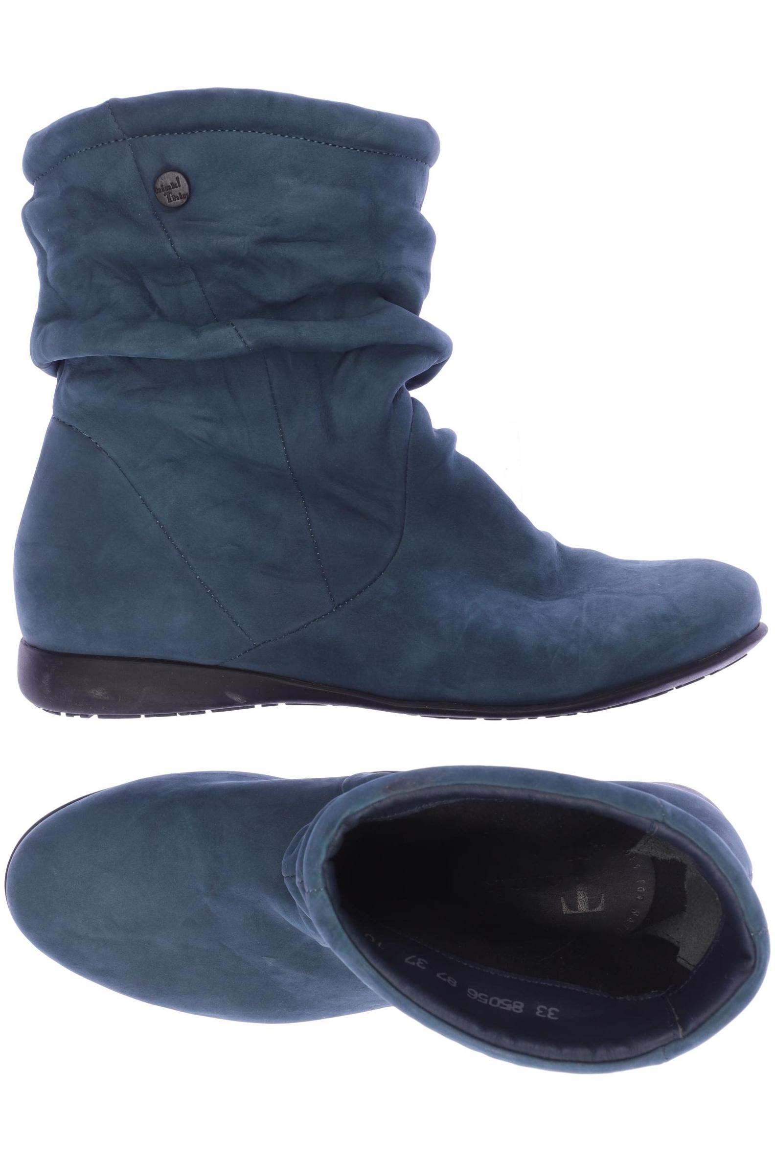 

Think! Damen Stiefelette, türkis, Gr. 37
