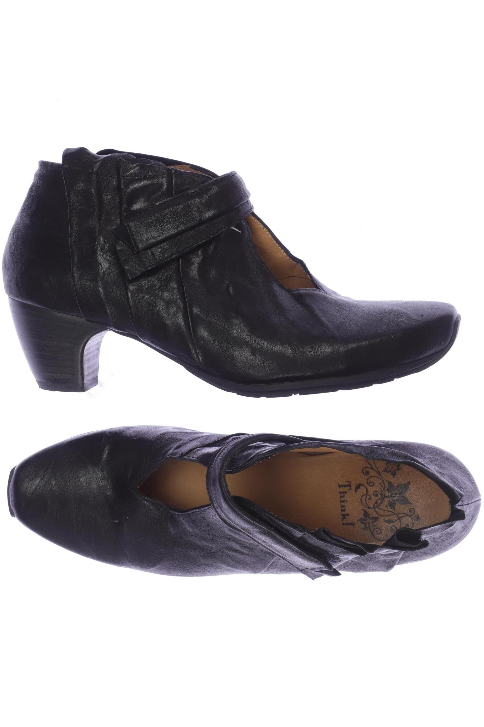 

Think! Damen Stiefelette, schwarz, Gr. 40