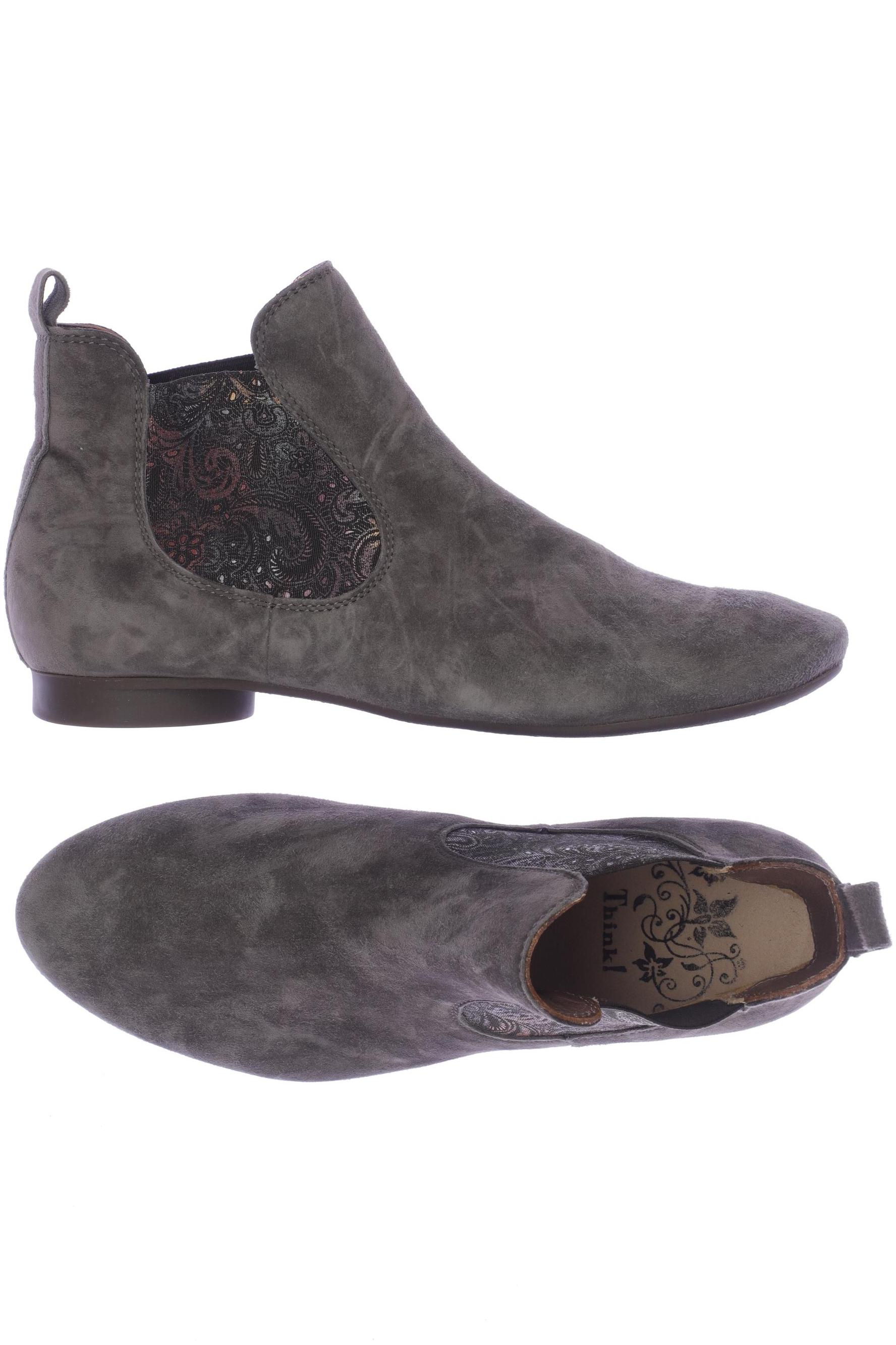 

Think! Damen Stiefelette, grau, Gr. 37