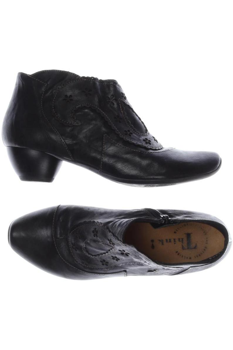 

Think! Damen Stiefelette, schwarz, Gr. 40.5