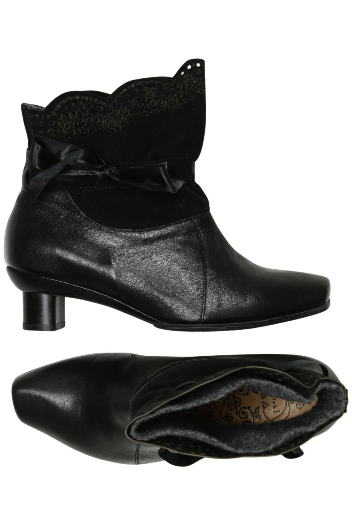 

Think! Damen Stiefelette, schwarz, Gr. 38.5