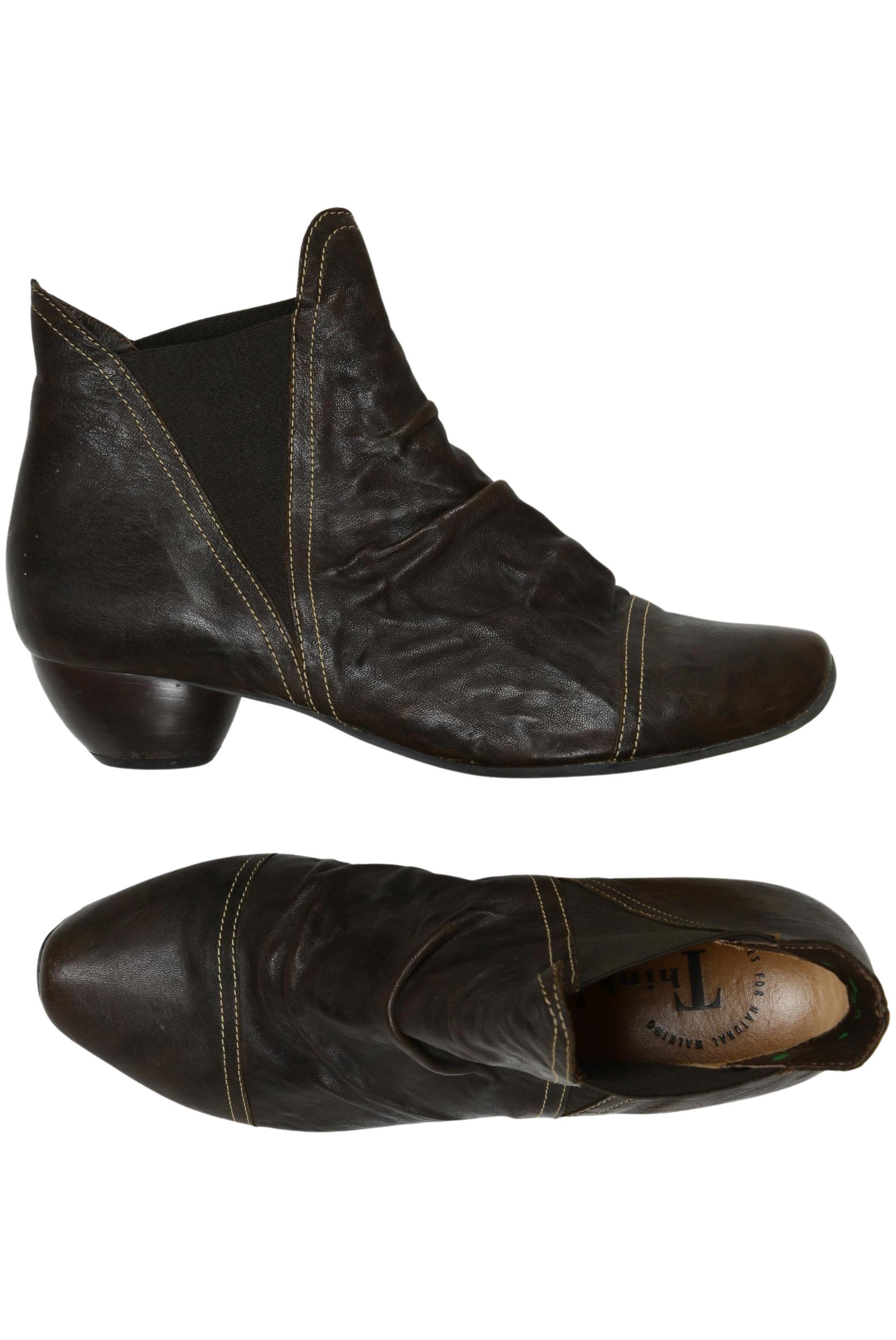 

Think! Damen Stiefelette, braun, Gr. 40