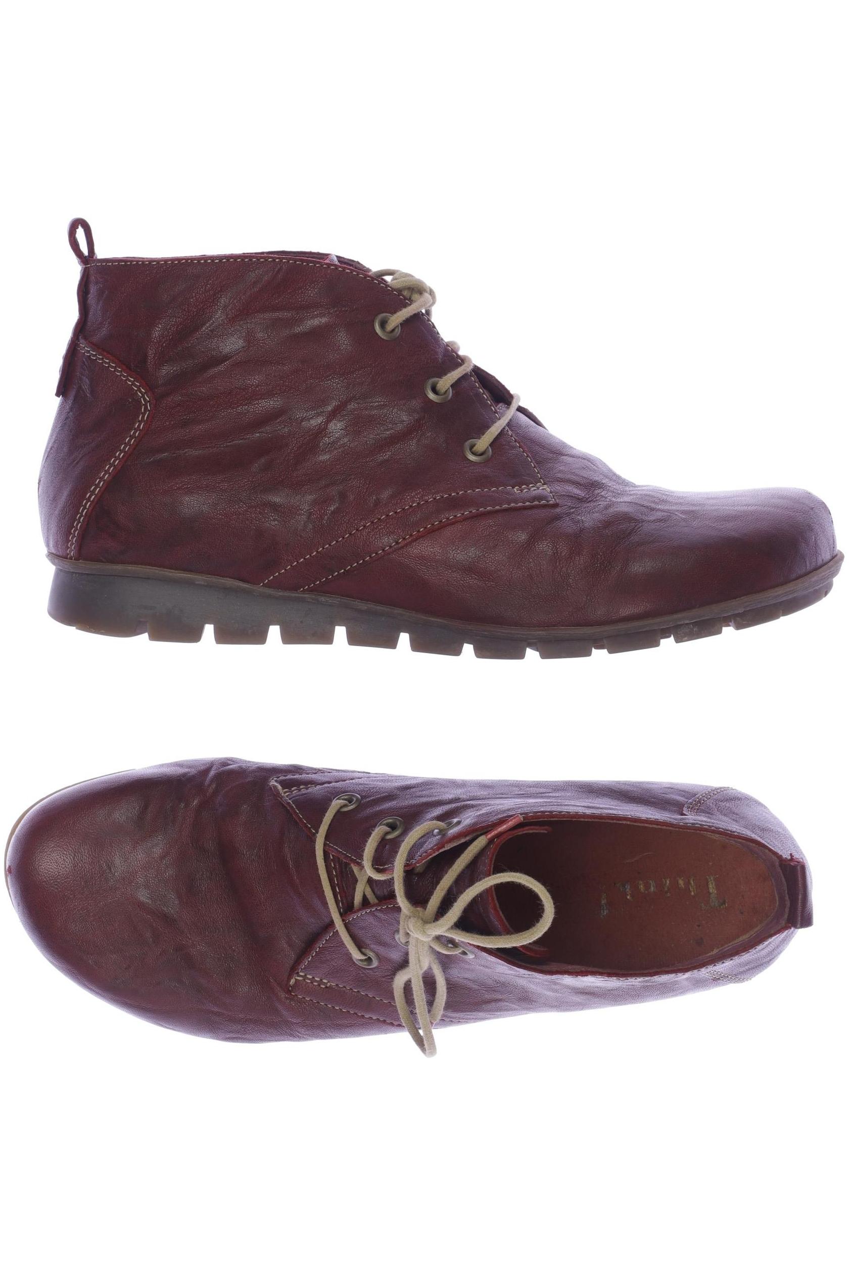 

Think! Damen Stiefelette, bordeaux, Gr. 40.5
