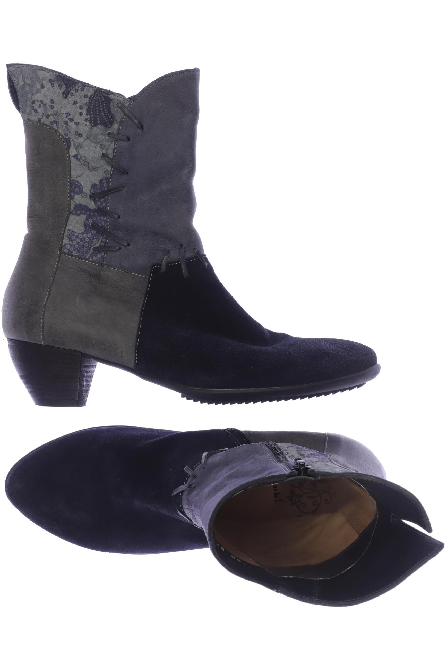 

Think! Damen Stiefelette, marineblau, Gr. 40