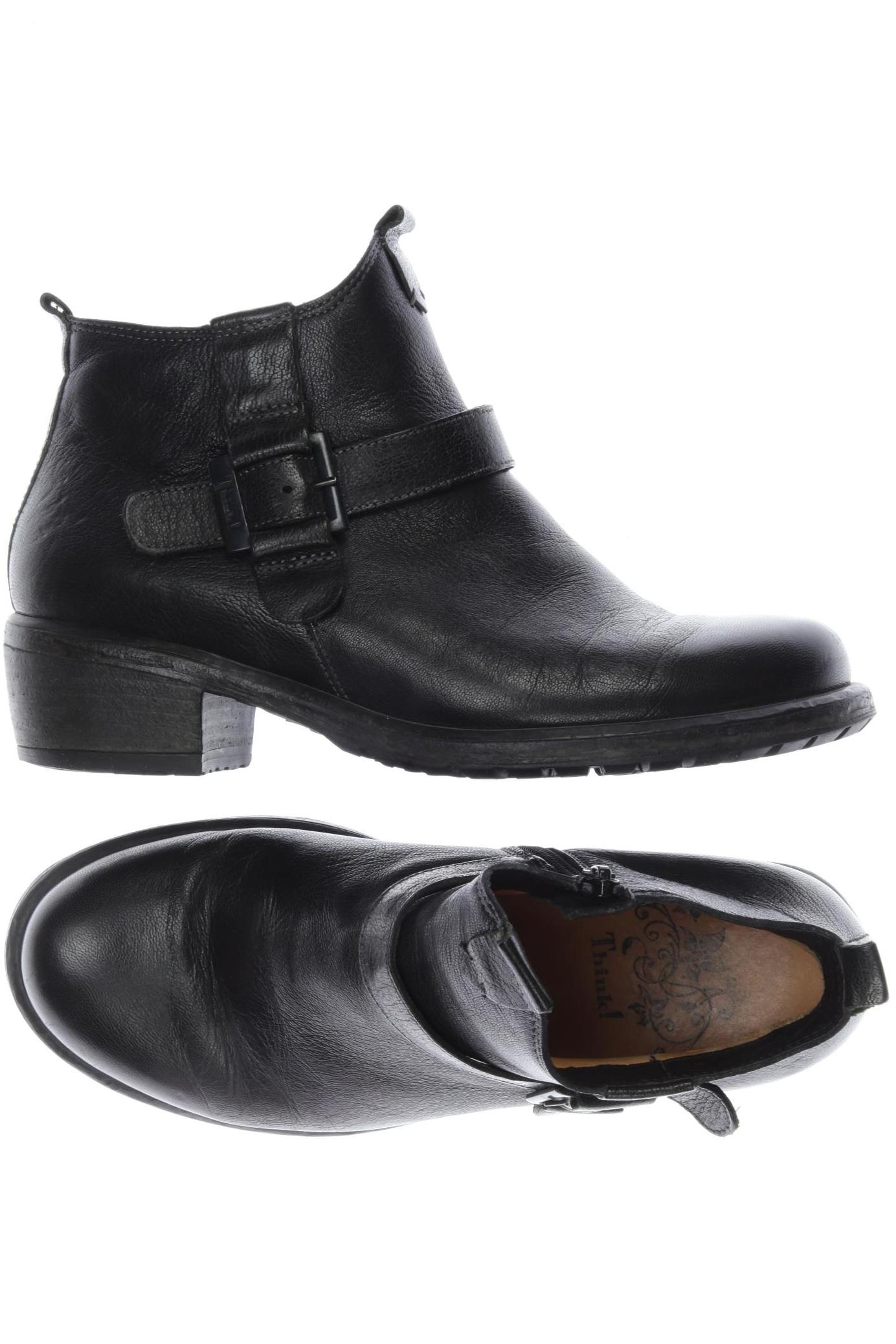 

Think! Damen Stiefelette, schwarz, Gr. 38