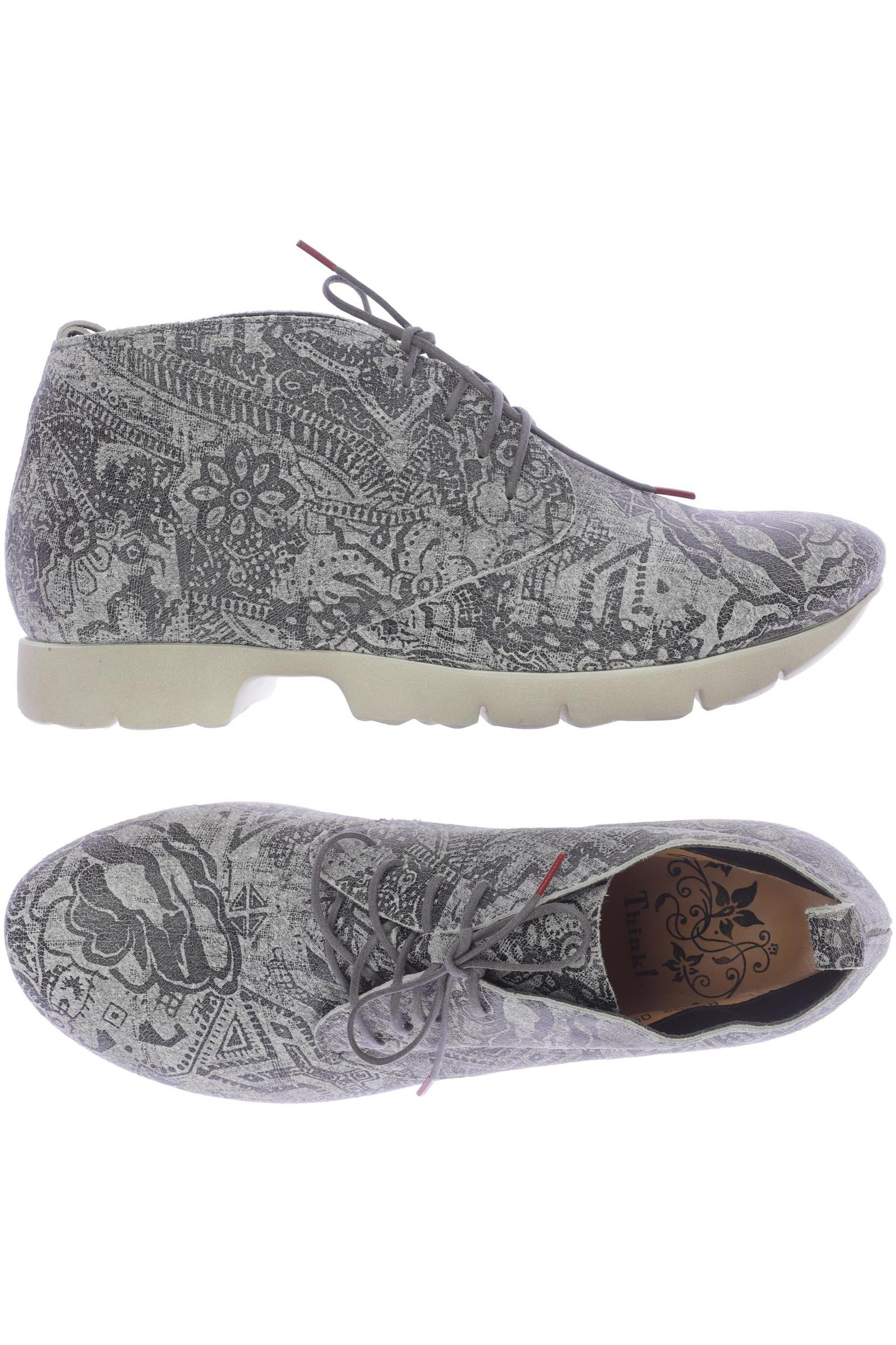 

Think! Damen Stiefelette, grau, Gr. 38.5