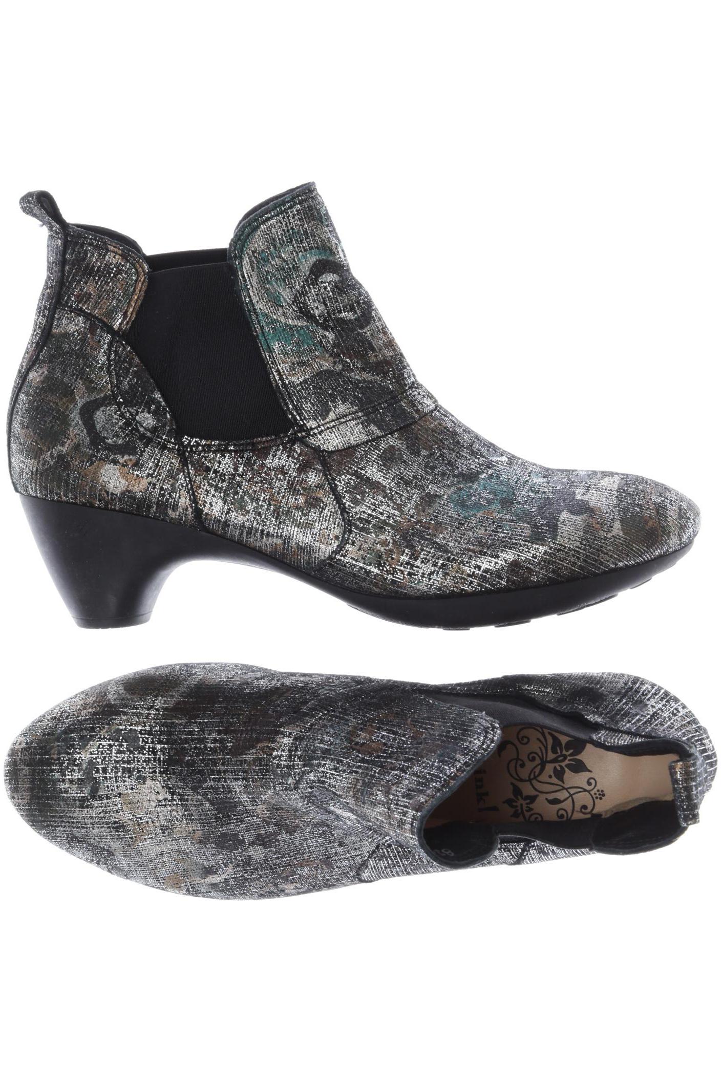 

Think! Damen Stiefelette, silber, Gr. 36