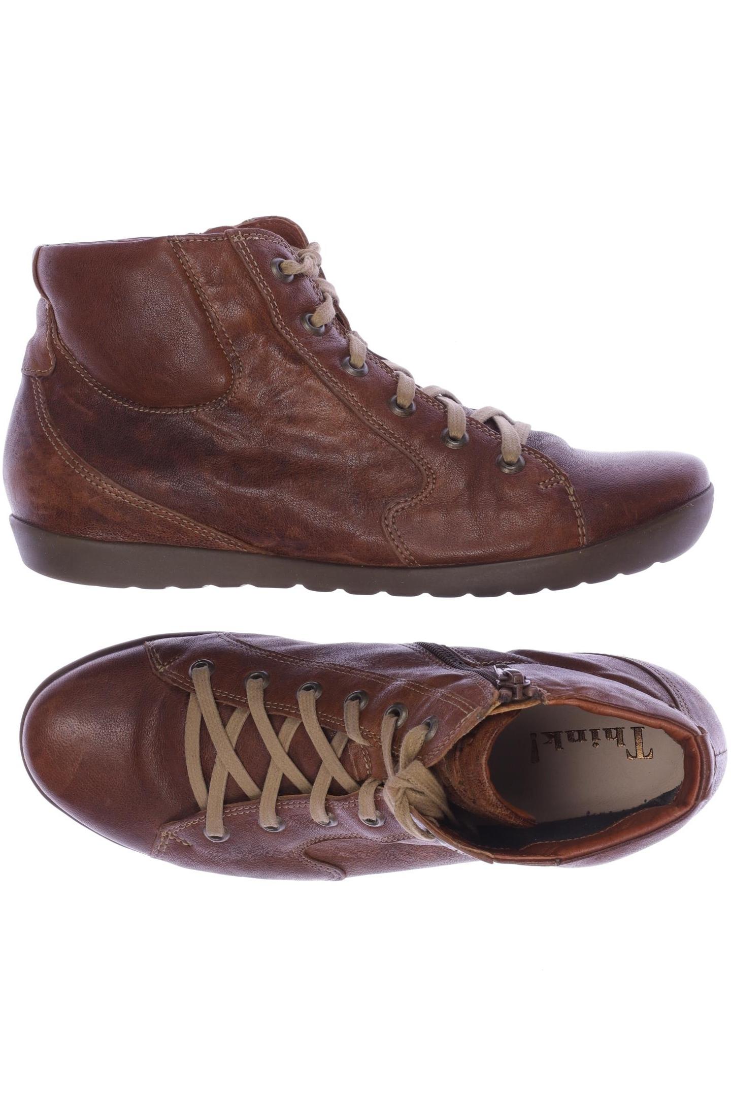 

Think! Damen Stiefelette, braun, Gr. 37