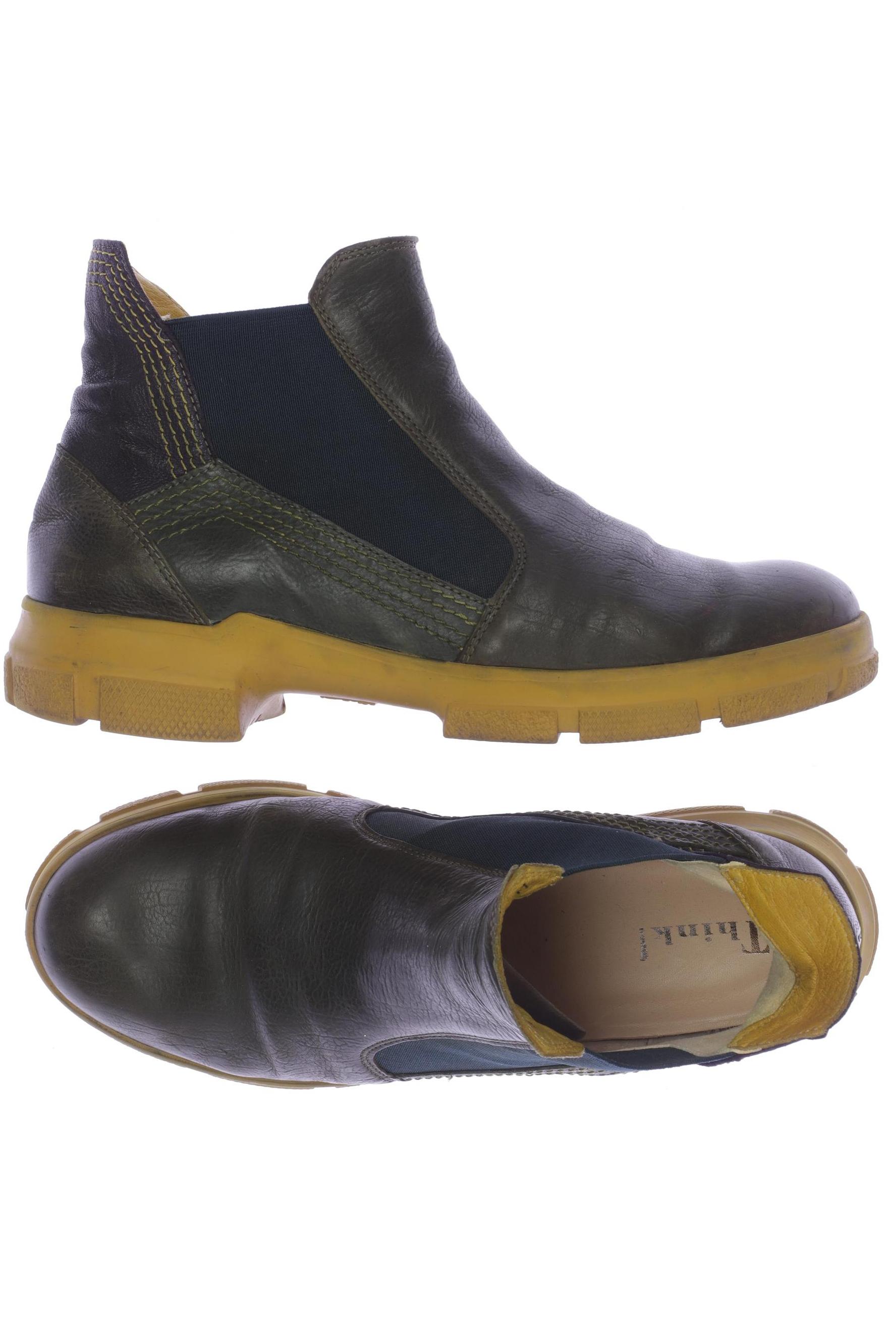 

Think! Damen Stiefelette, grün, Gr. 41