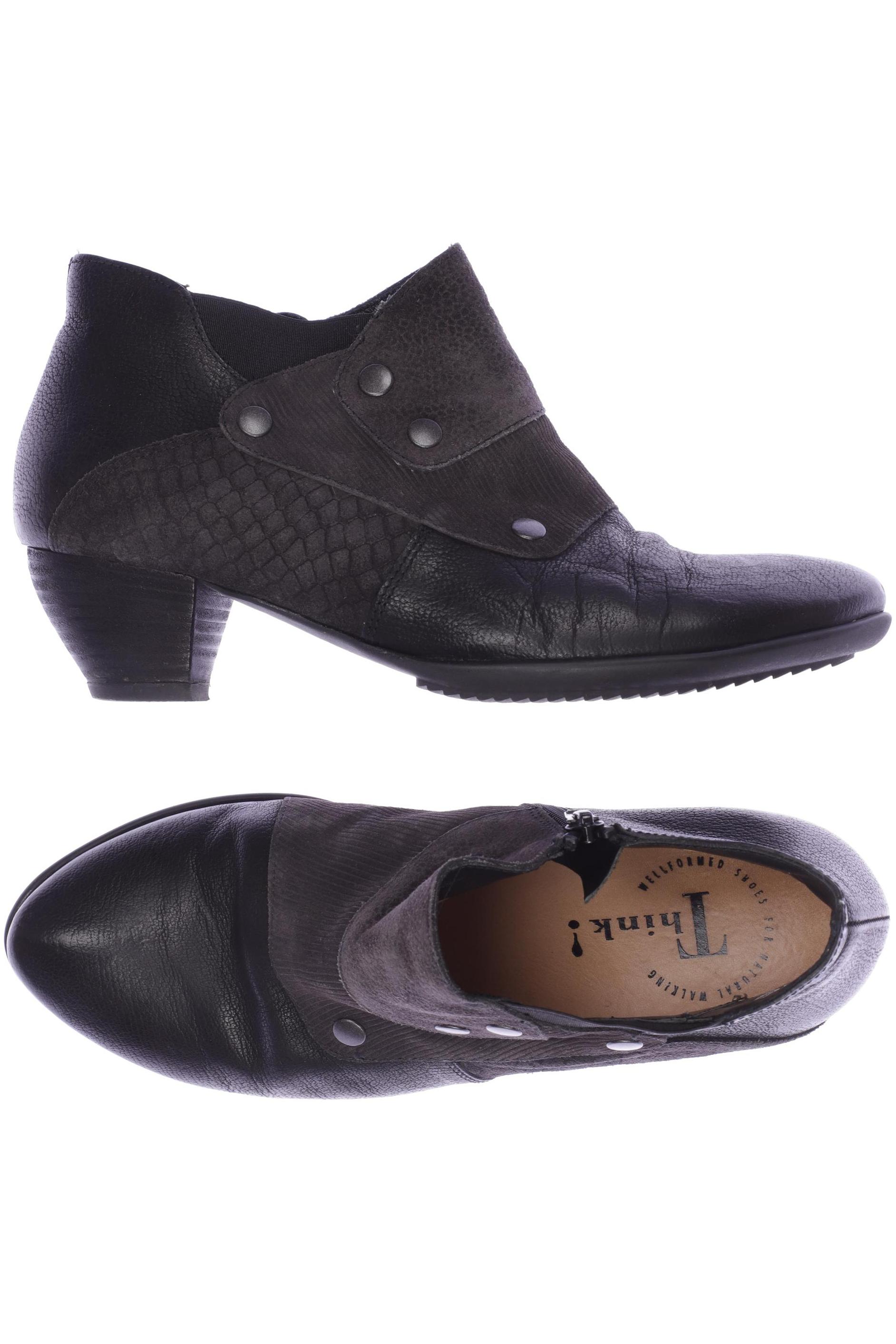 

Think! Damen Stiefelette, schwarz, Gr. 39